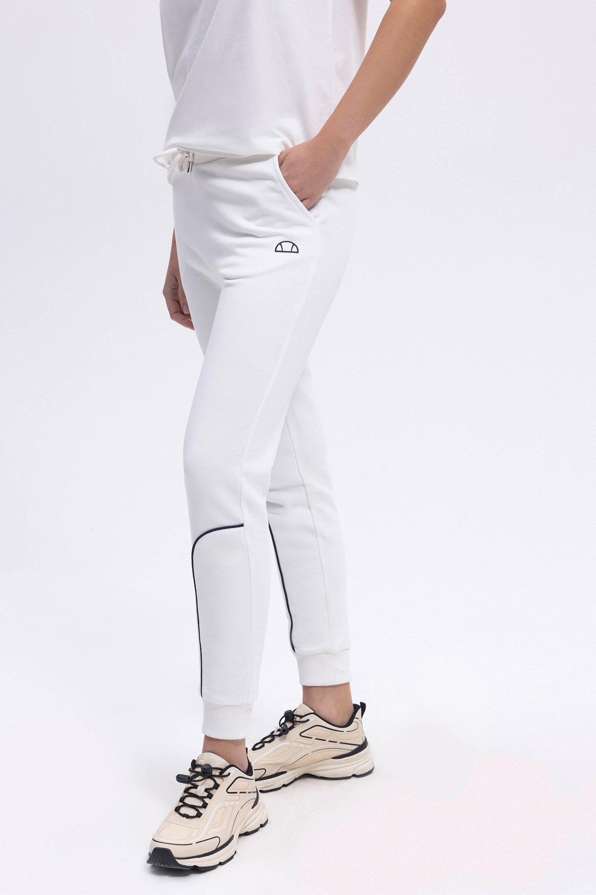 Ellesse Kadın Eşofman Altı Ef382-Of Ekru