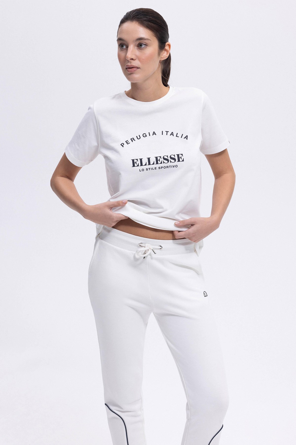 Ellesse Kadın Eşofman Altı Ef382-Of Ekru