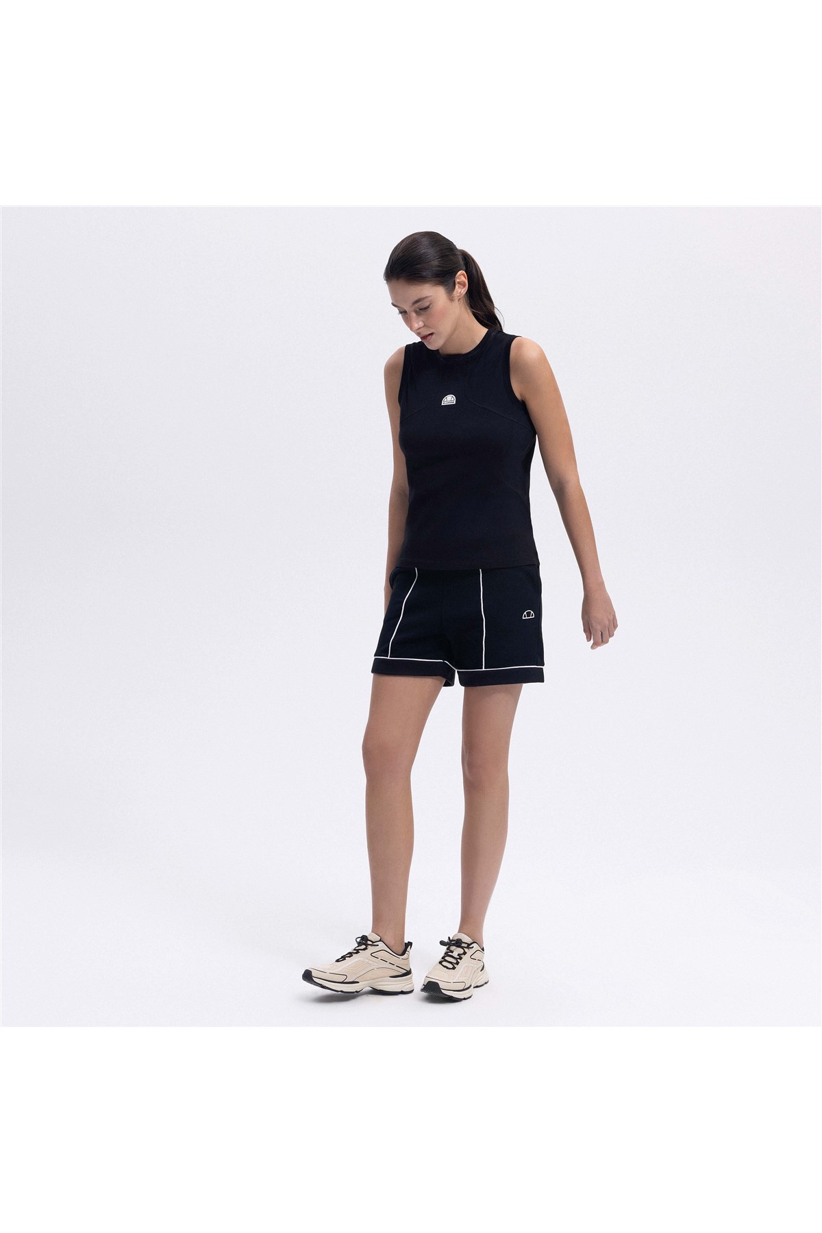 Ellesse Kadın Şort Ef385-Bk Siyah