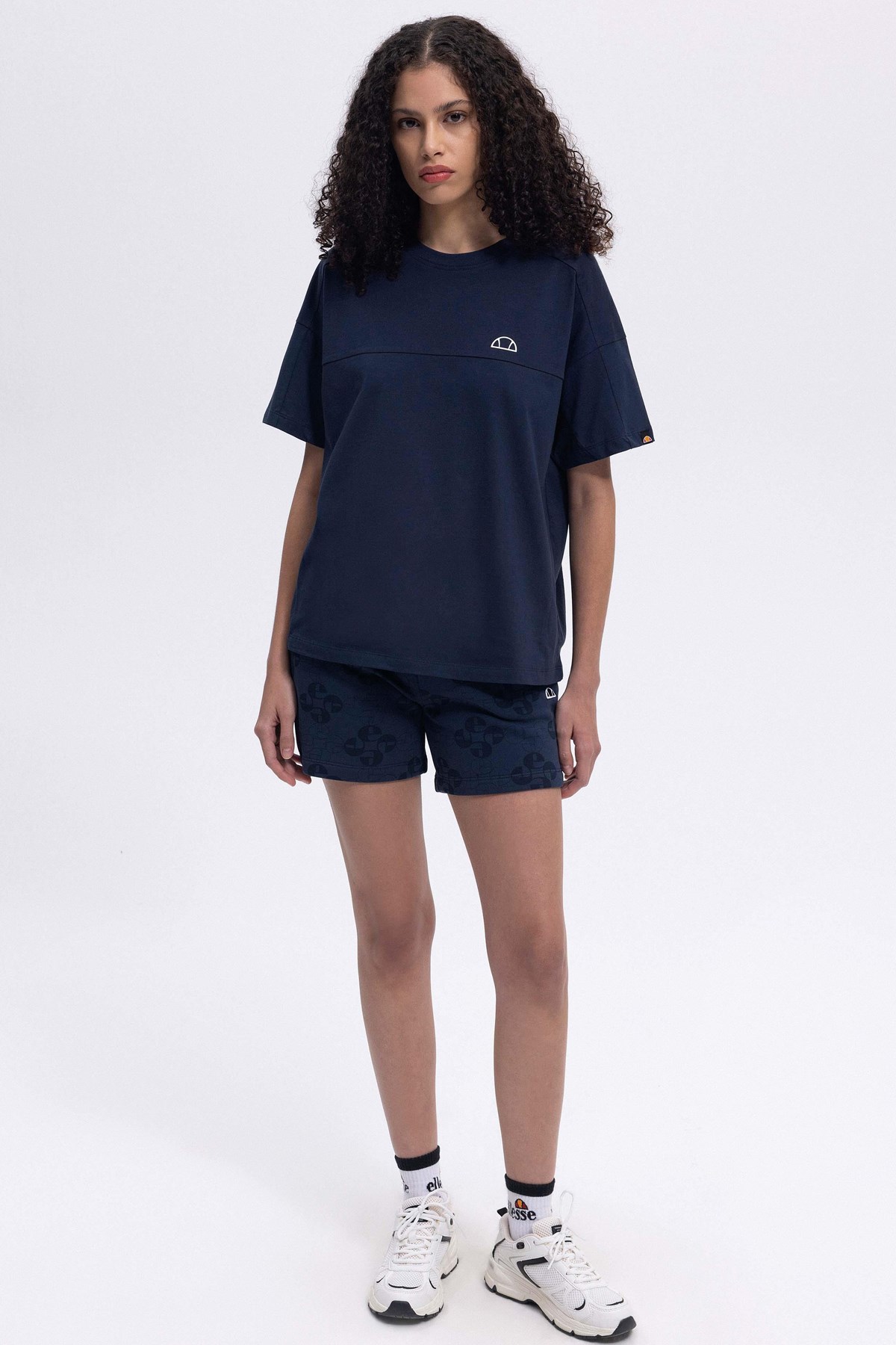 Ellesse Kadın Şort Ef391-Nv Lacivert