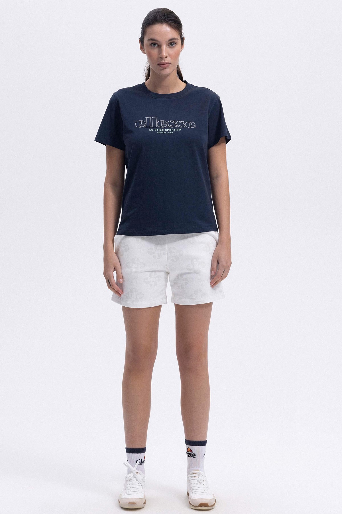 Ellesse Kadın Şort Ef391-Of Ekru