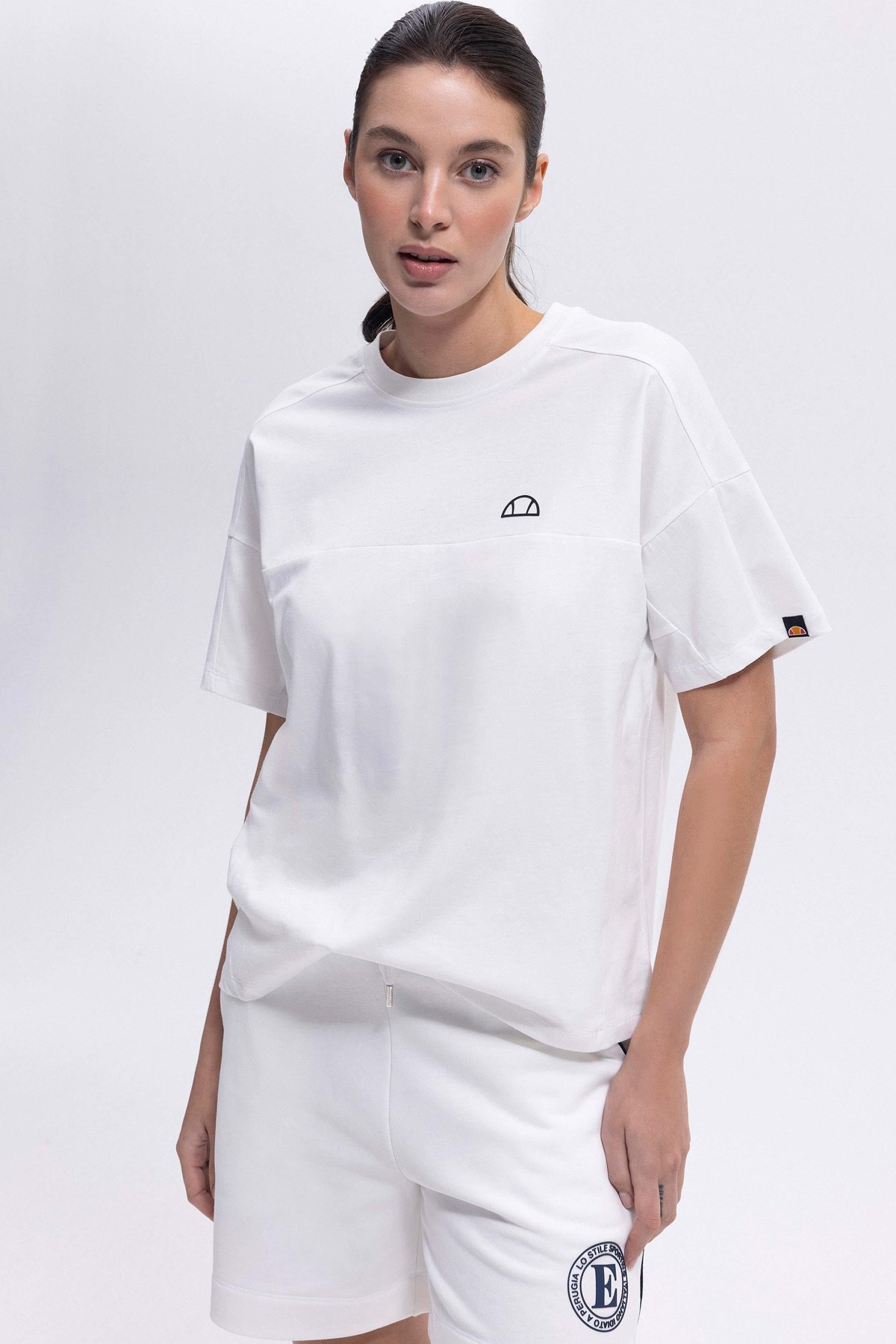 Ellesse Kadın Tişört Ef394-Of Ekru