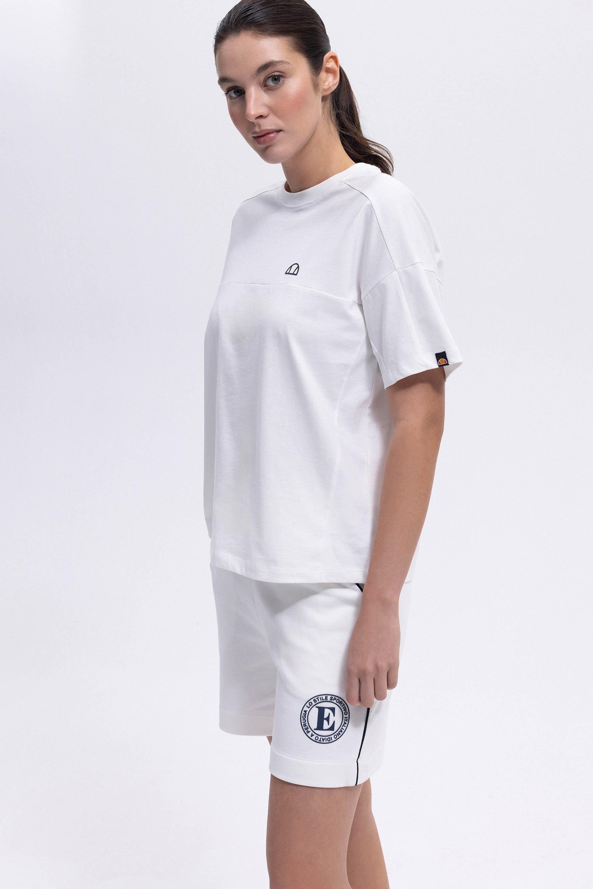 Ellesse Kadın Tişört Ef394-Of Ekru