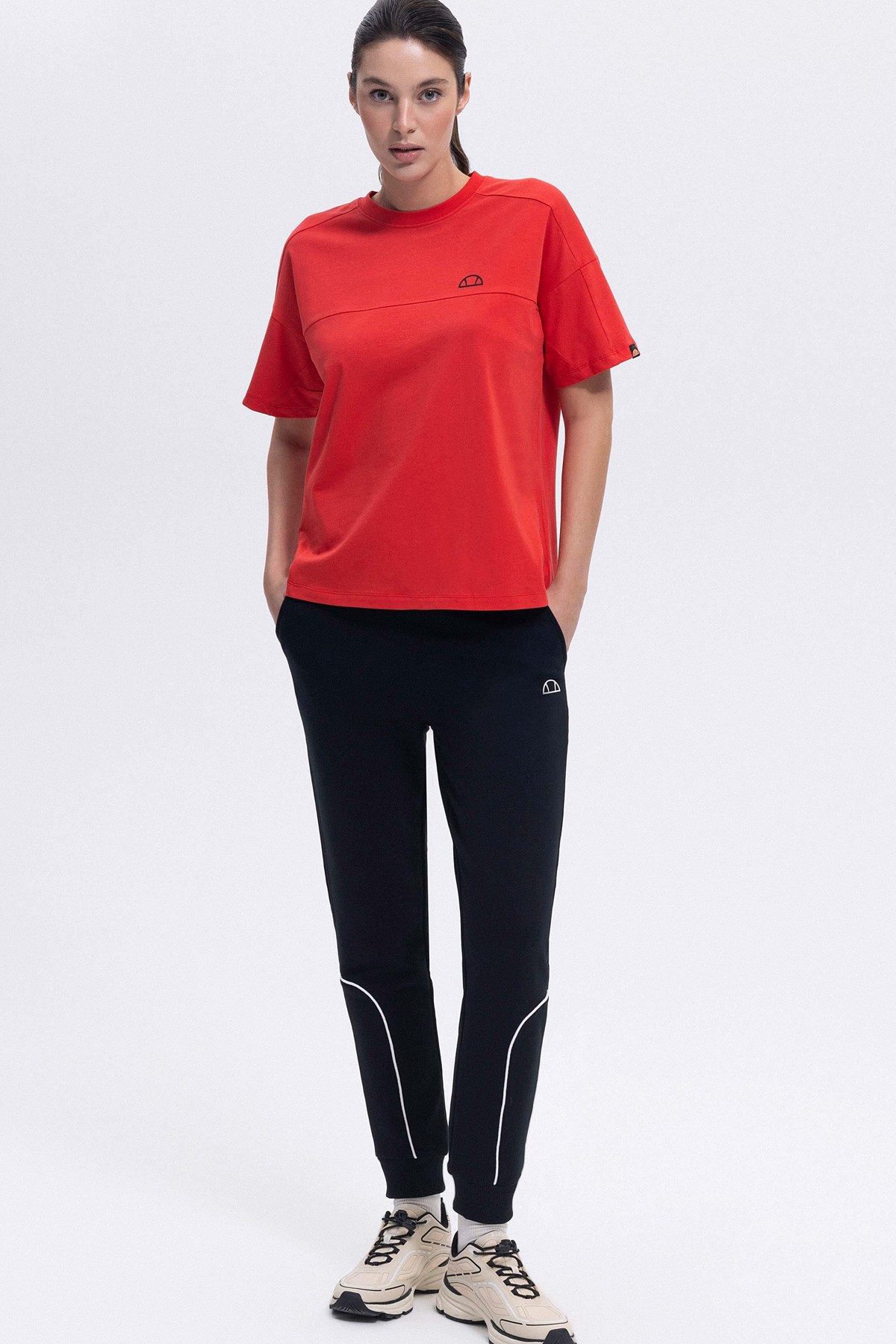 Ellesse Kadın Tişört Ef394-Rd Kırmızı
