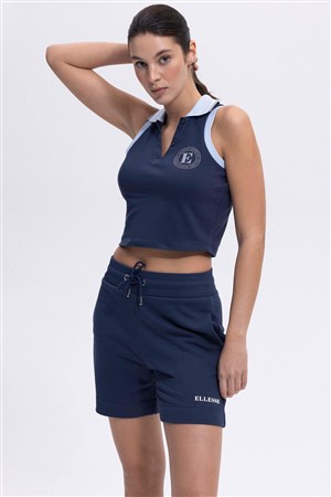 Ellesse Kadın Polo Tişört Ef401-Nv Lacivert