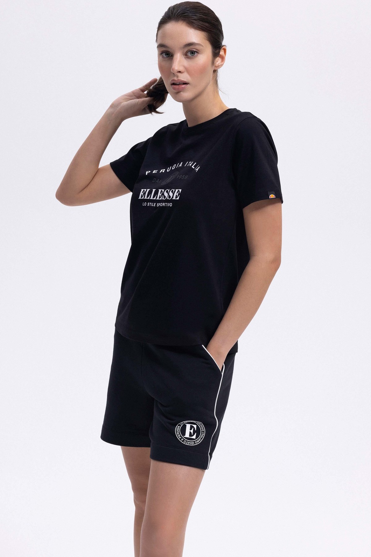 Ellesse Kadın Şort Ef404-Bk Siyah