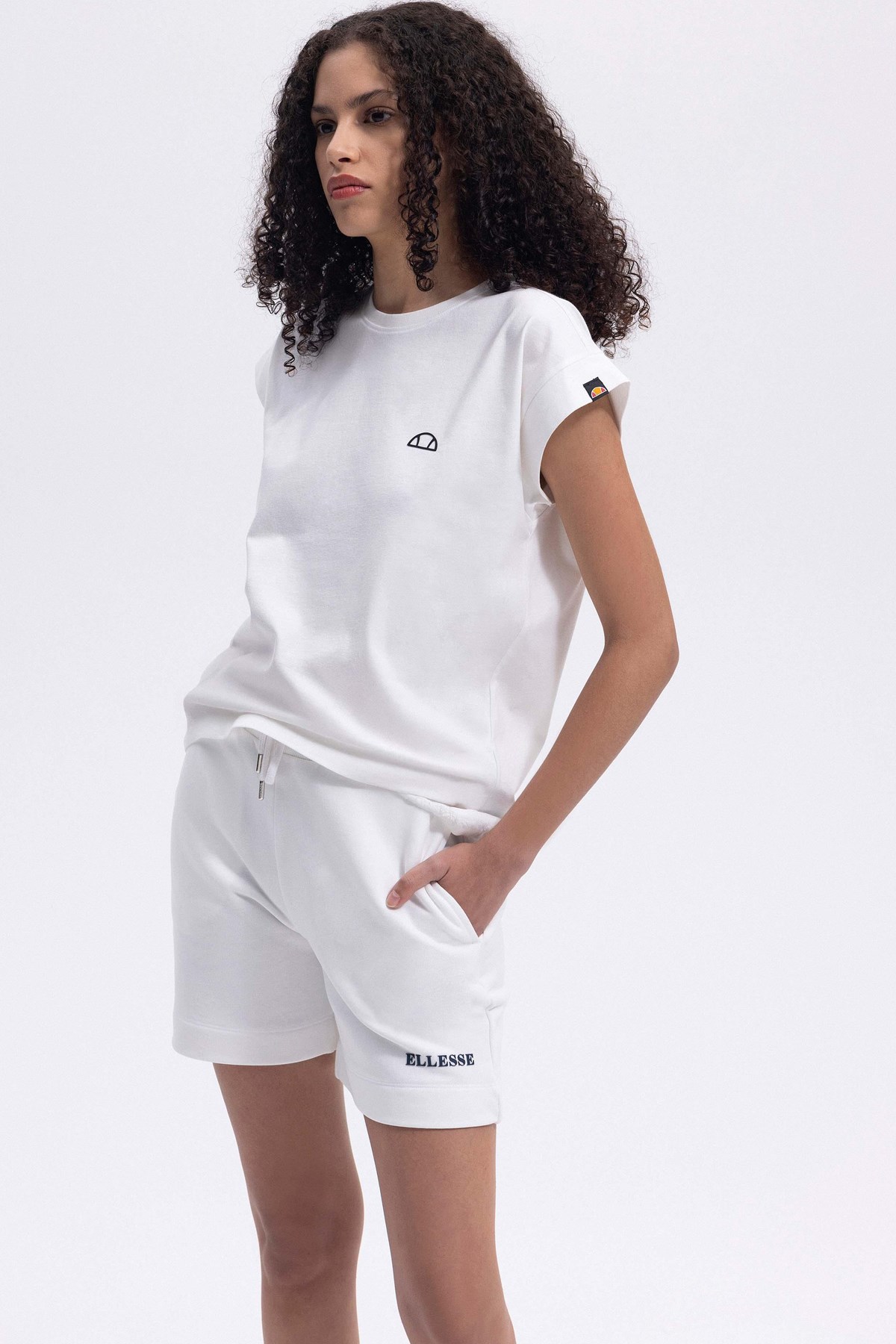 Ellesse Kadın Şort Ef406-Of Ekru