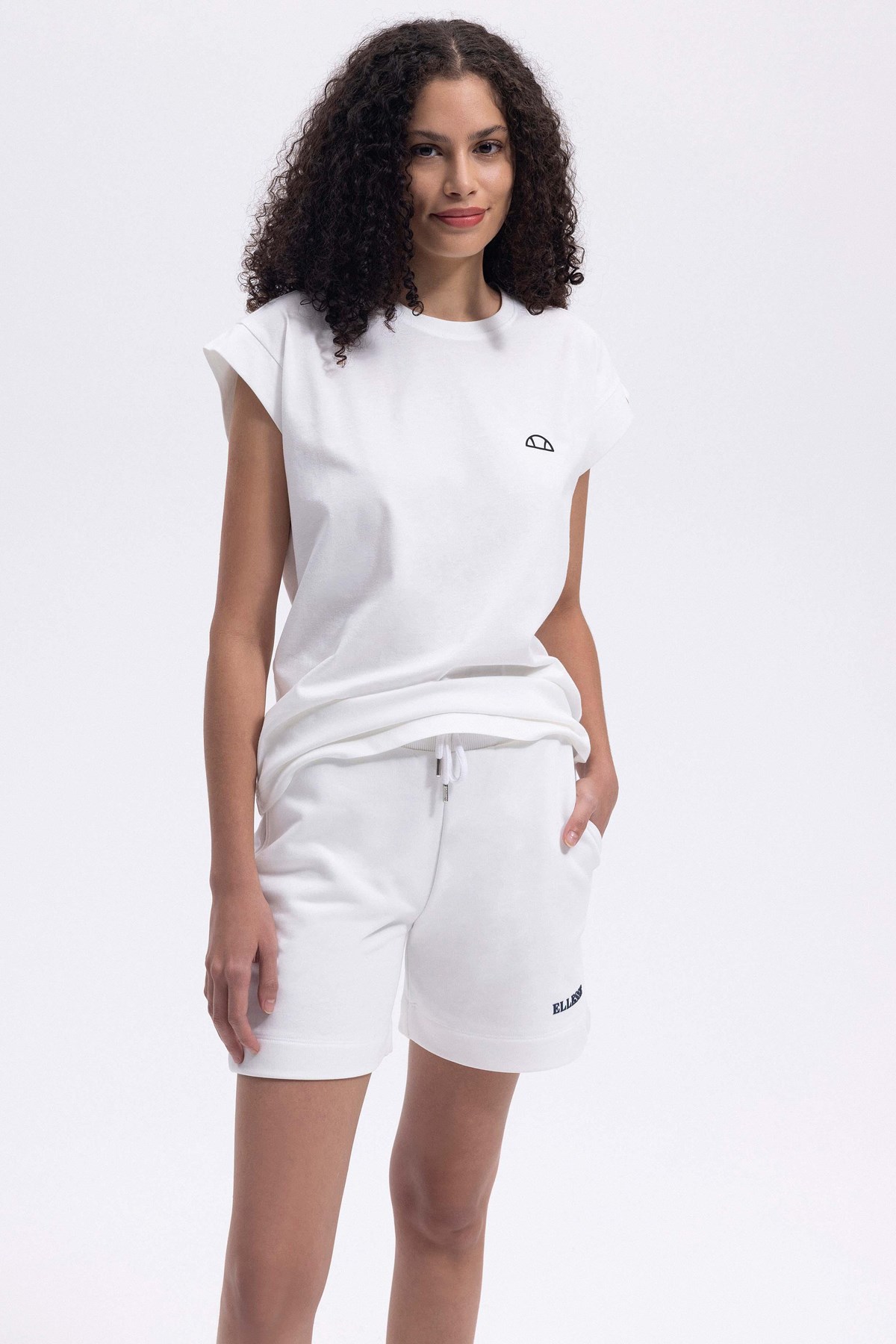 Ellesse Kadın Şort Ef406-Of Ekru