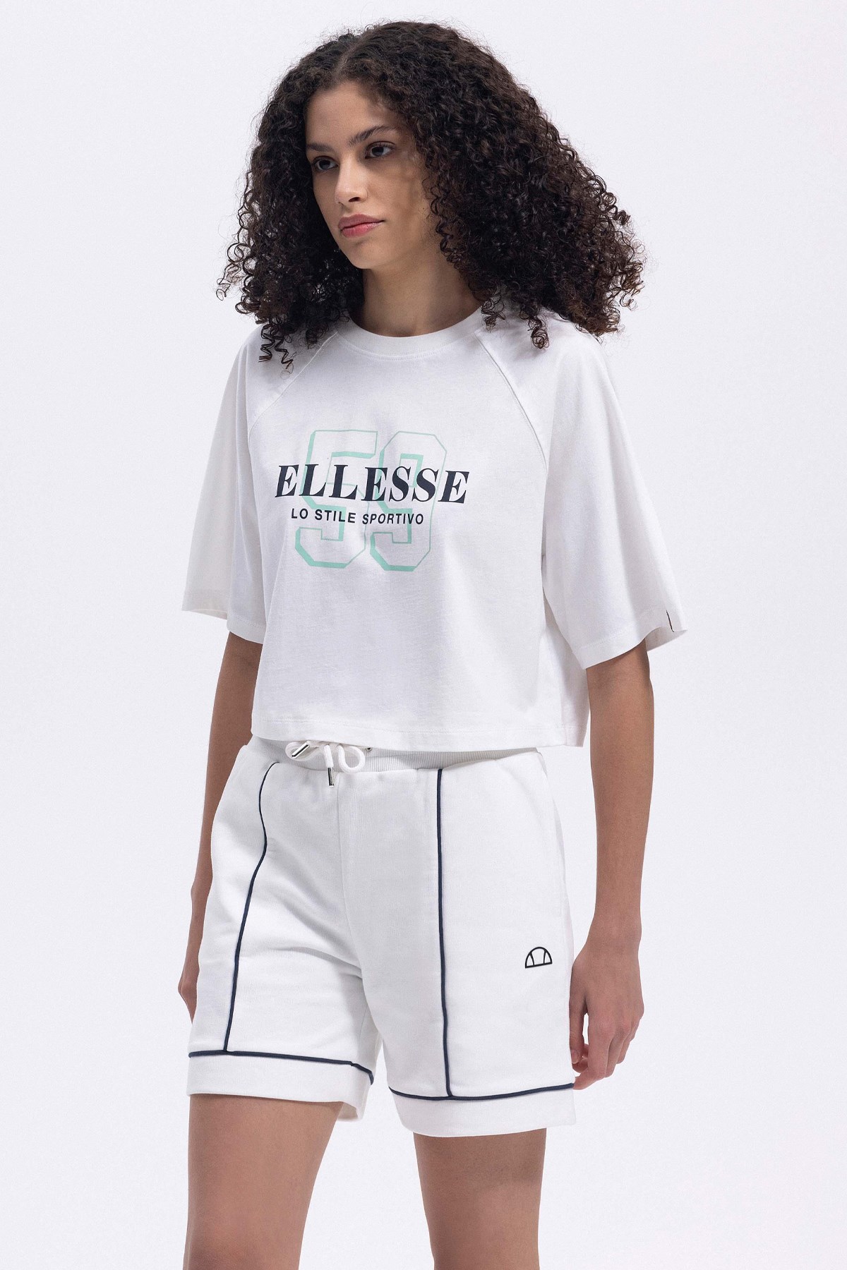 Ellesse Kadın Tişört Ef443-Of Ekru