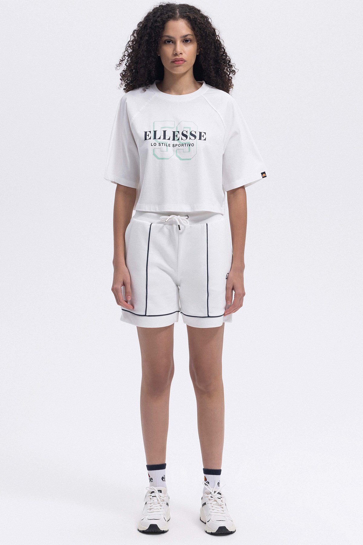 Ellesse Kadın Tişört Ef443-Of Ekru