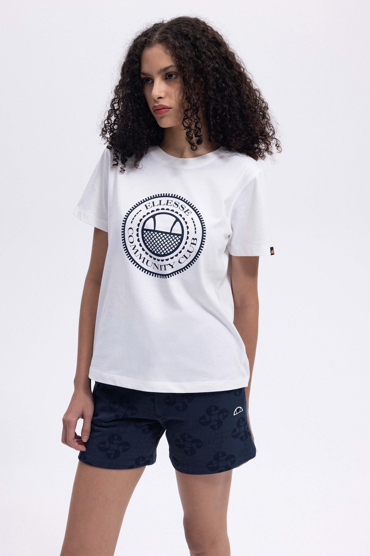 Ellesse Kadın Tişört Ef444-Of Ekru