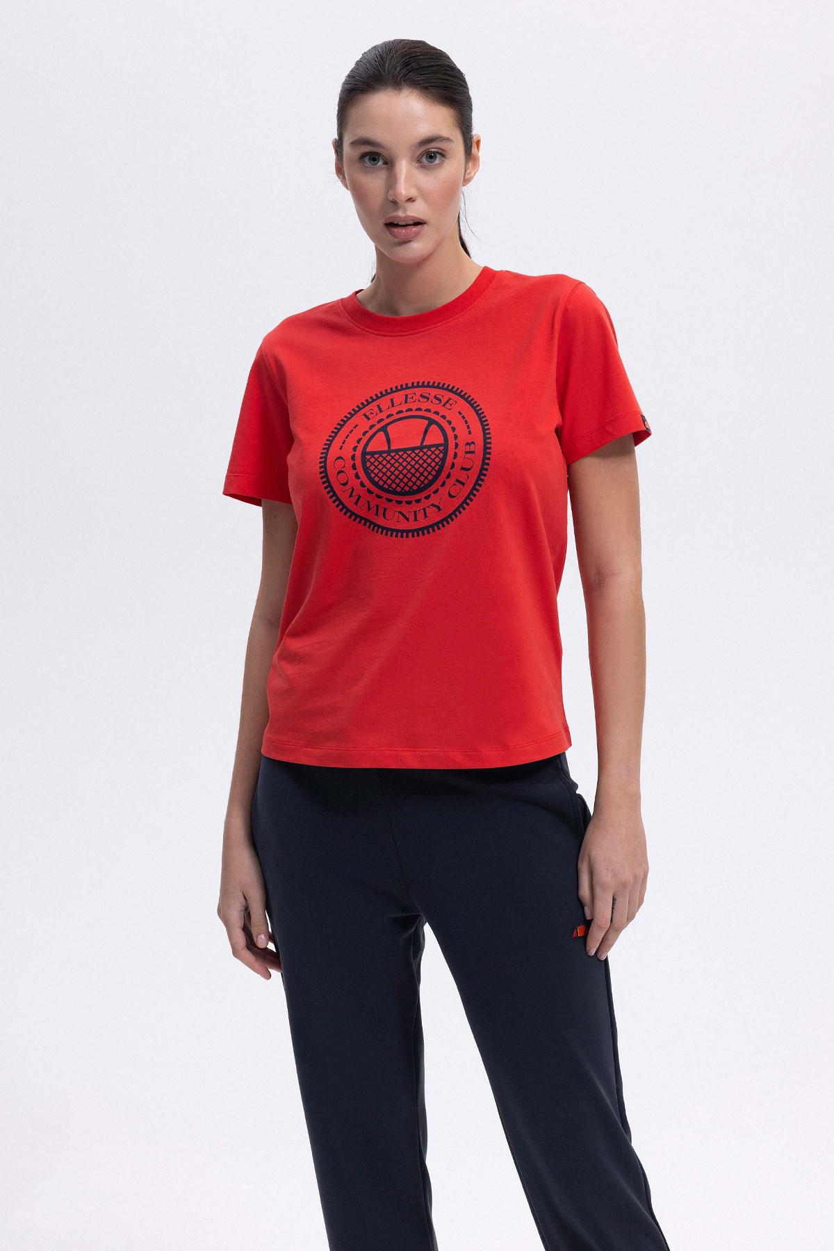 Ellesse Kadın Tişört Ef444-Rd Kırmızı