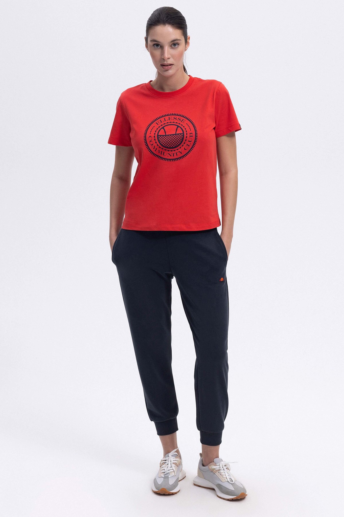 Ellesse Kadın Tişört Ef444-Rd Kırmızı