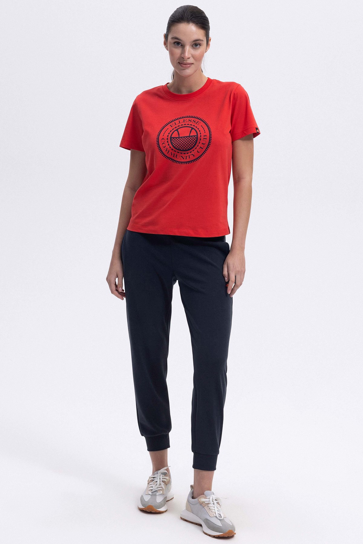 Ellesse Kadın Tişört Ef444-Rd Kırmızı