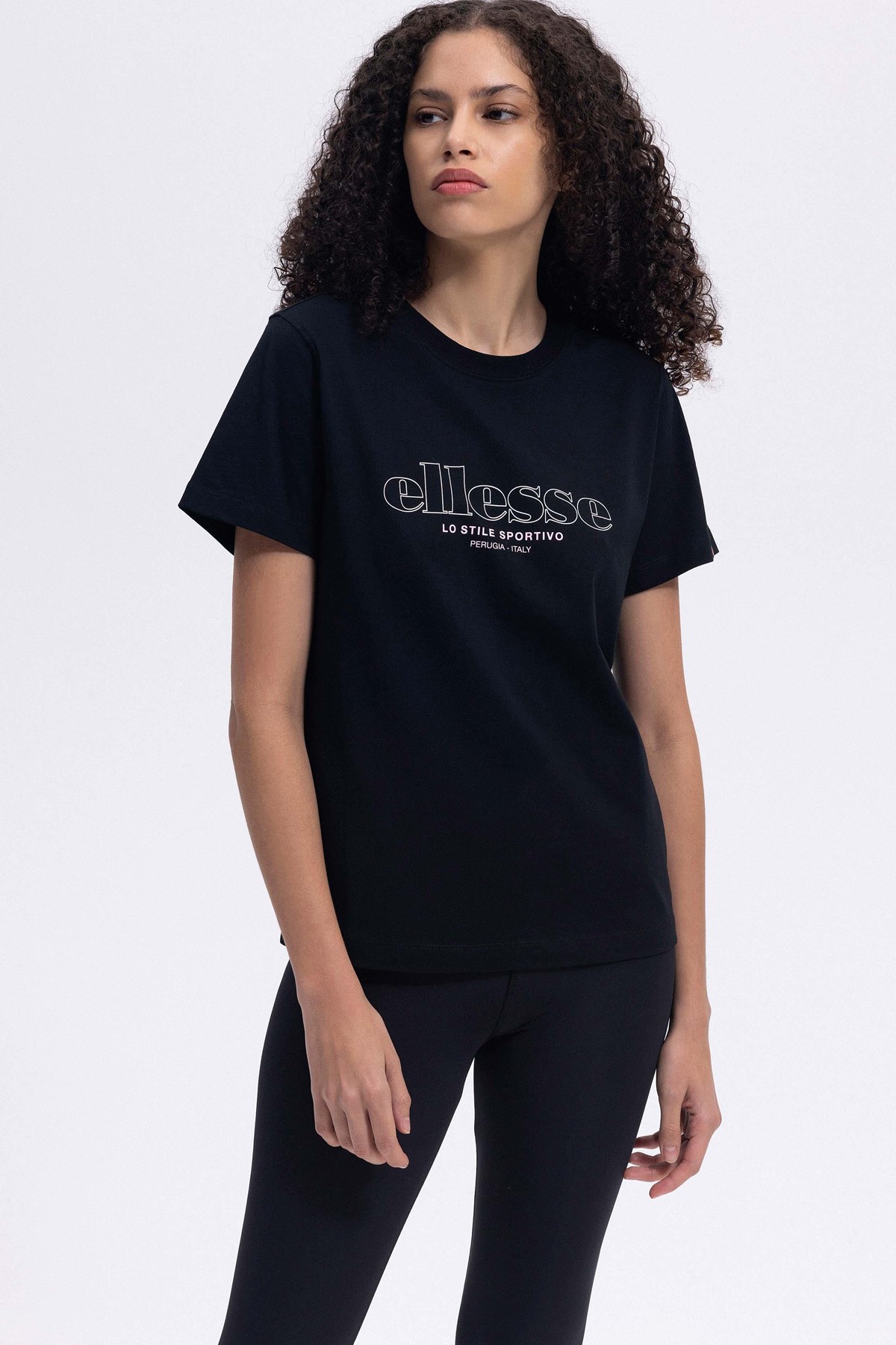 Ellesse Kadın Tişört Ef445-Bk Siyah