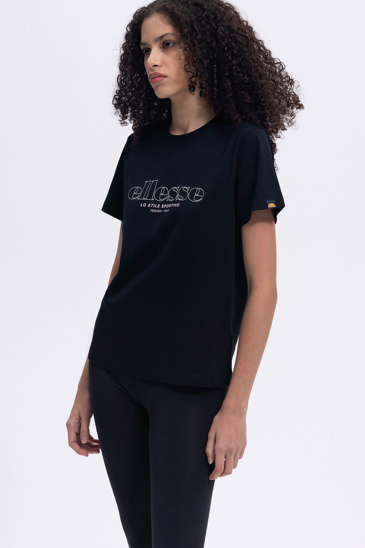 Ellesse Kadın Tişört Ef445-Bk Siyah