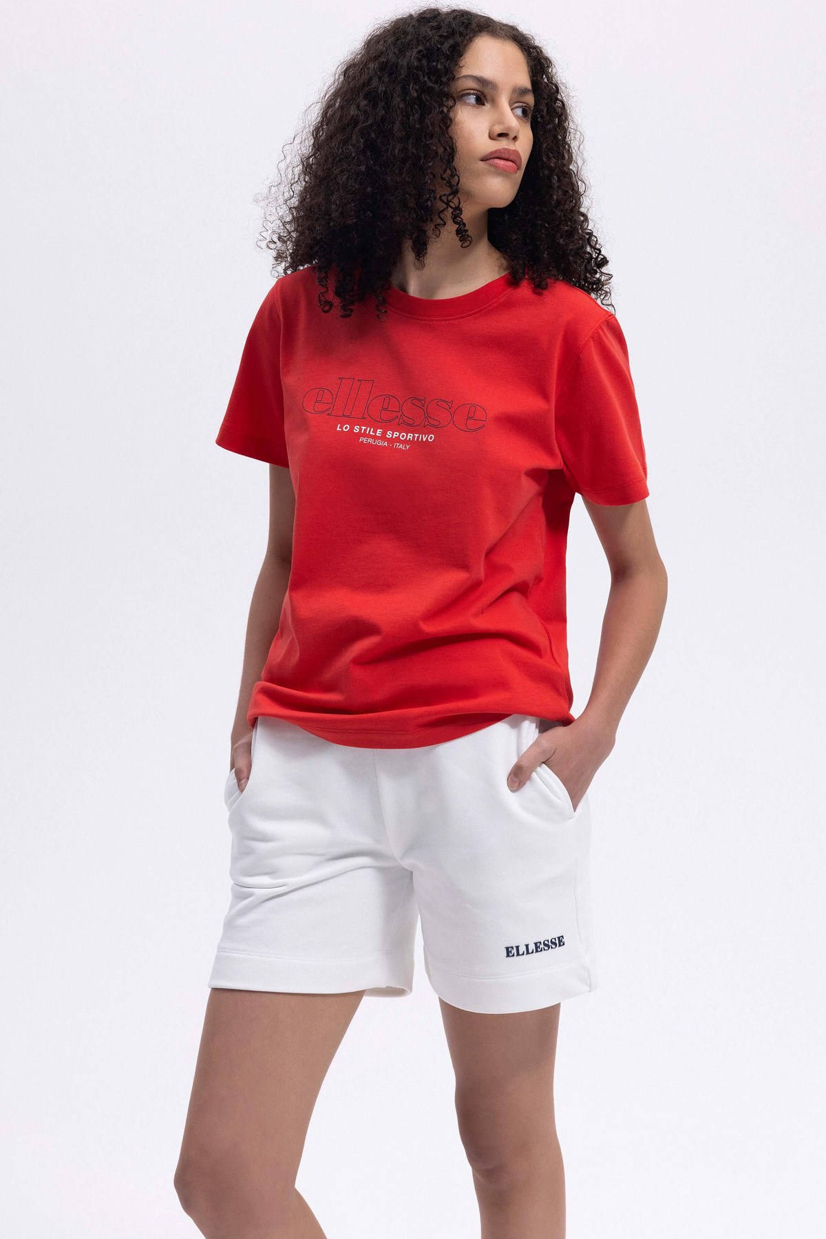 Ellesse Kadın Tişört Ef445-Rd Kırmızı