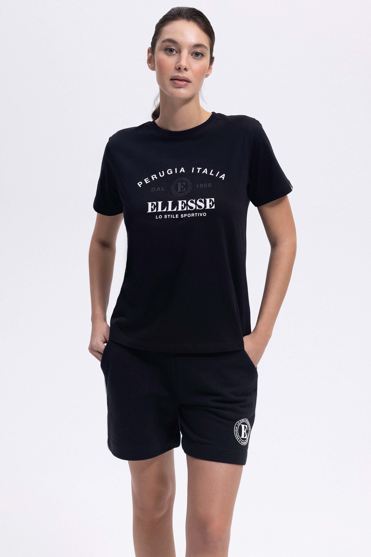 Ellesse Kadın Tişört Ef446-Bk Siyah