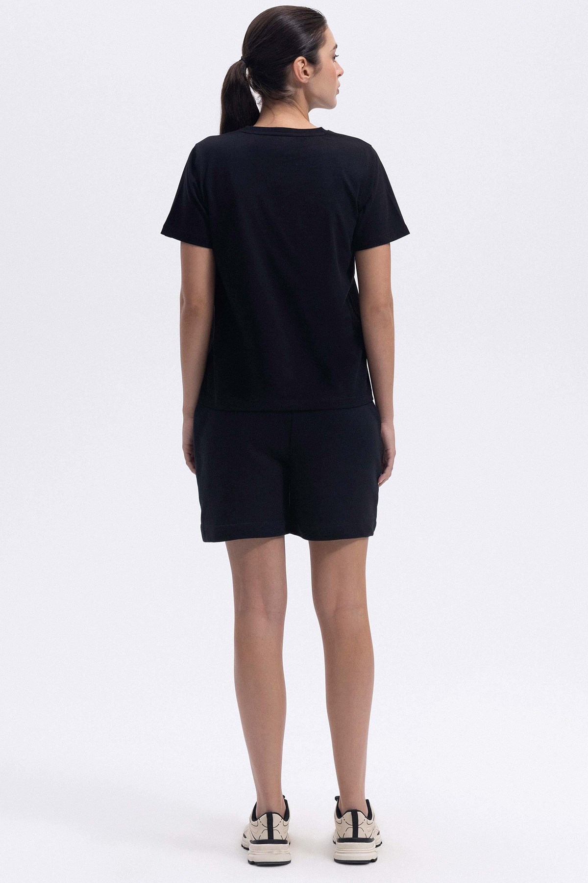 Ellesse Kadın Tişört Ef446-Bk Siyah