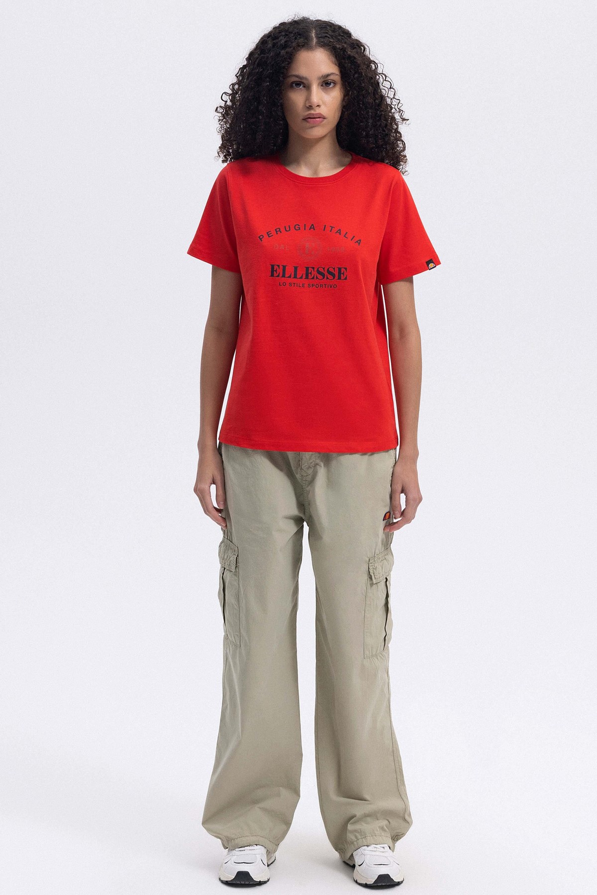 Ellesse Kadın Tişört Ef446-Rd Kırmızı