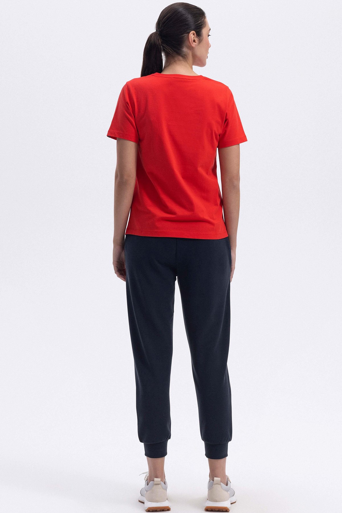 Ellesse Kadın Tişört Ef448-Rd Kırmızı