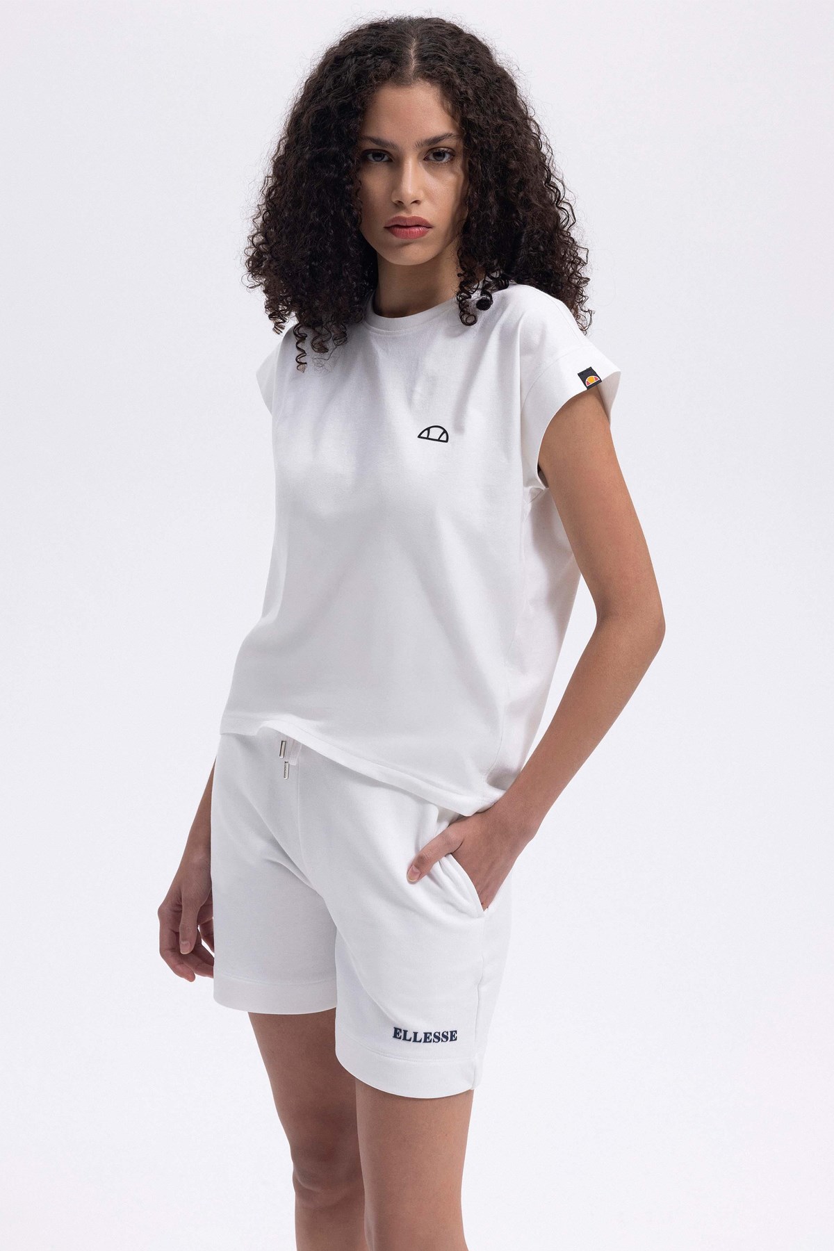 Ellesse Kadın Tişört Ef450-Of Ekru