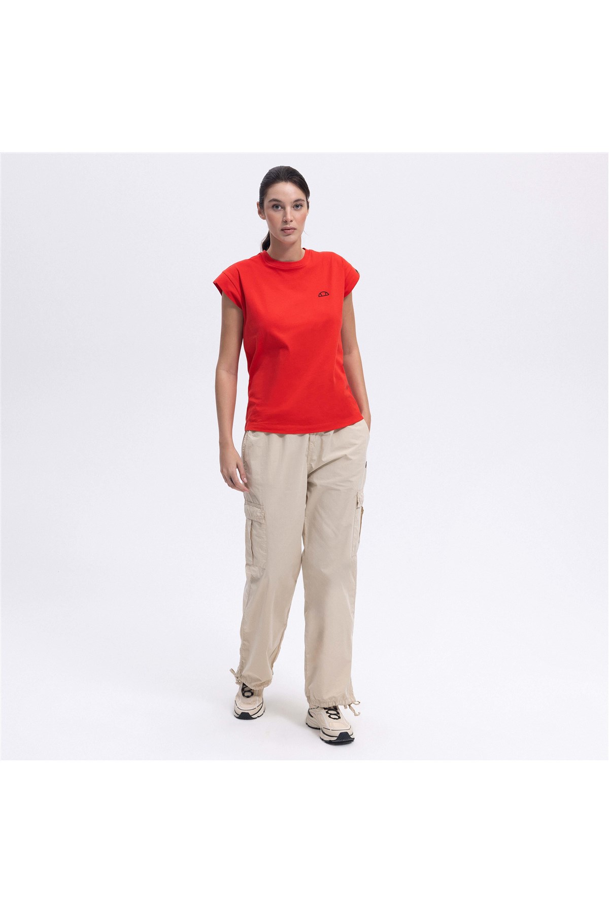 Ellesse Kadın Tişört Ef450-Rd Kırmızı