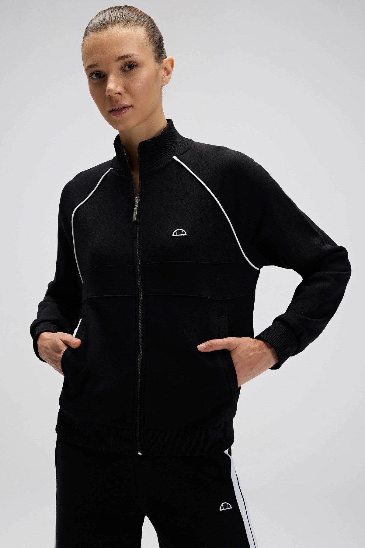 Ellesse Kadın Sweatshirt EF535-BK Siyah