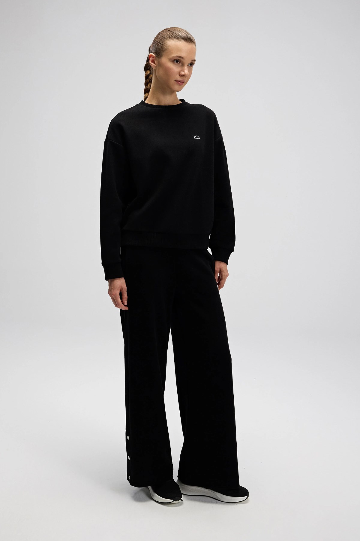 Ellesse Kadın Sweatshirt EF543-BK Siyah