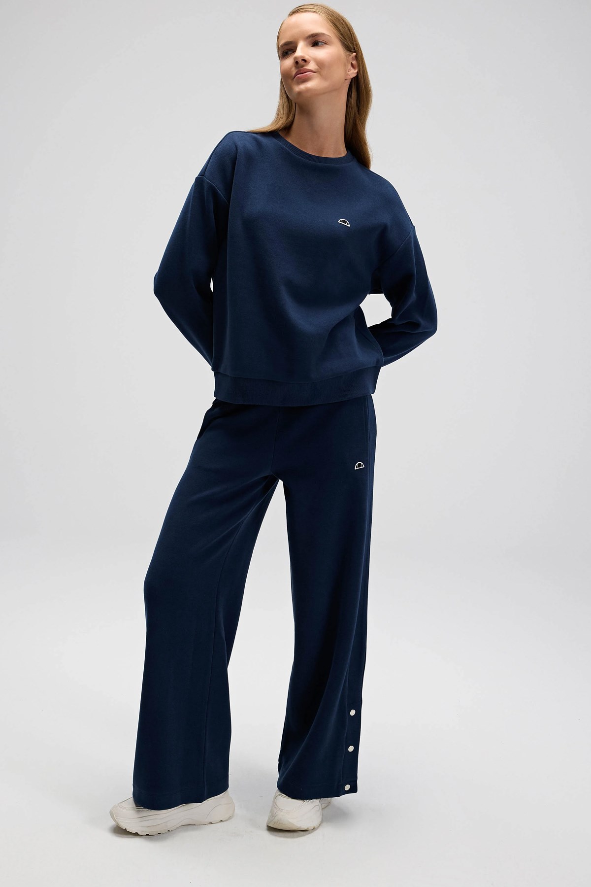 Ellesse Kadın Sweatshirt EF543-NV Lacivert