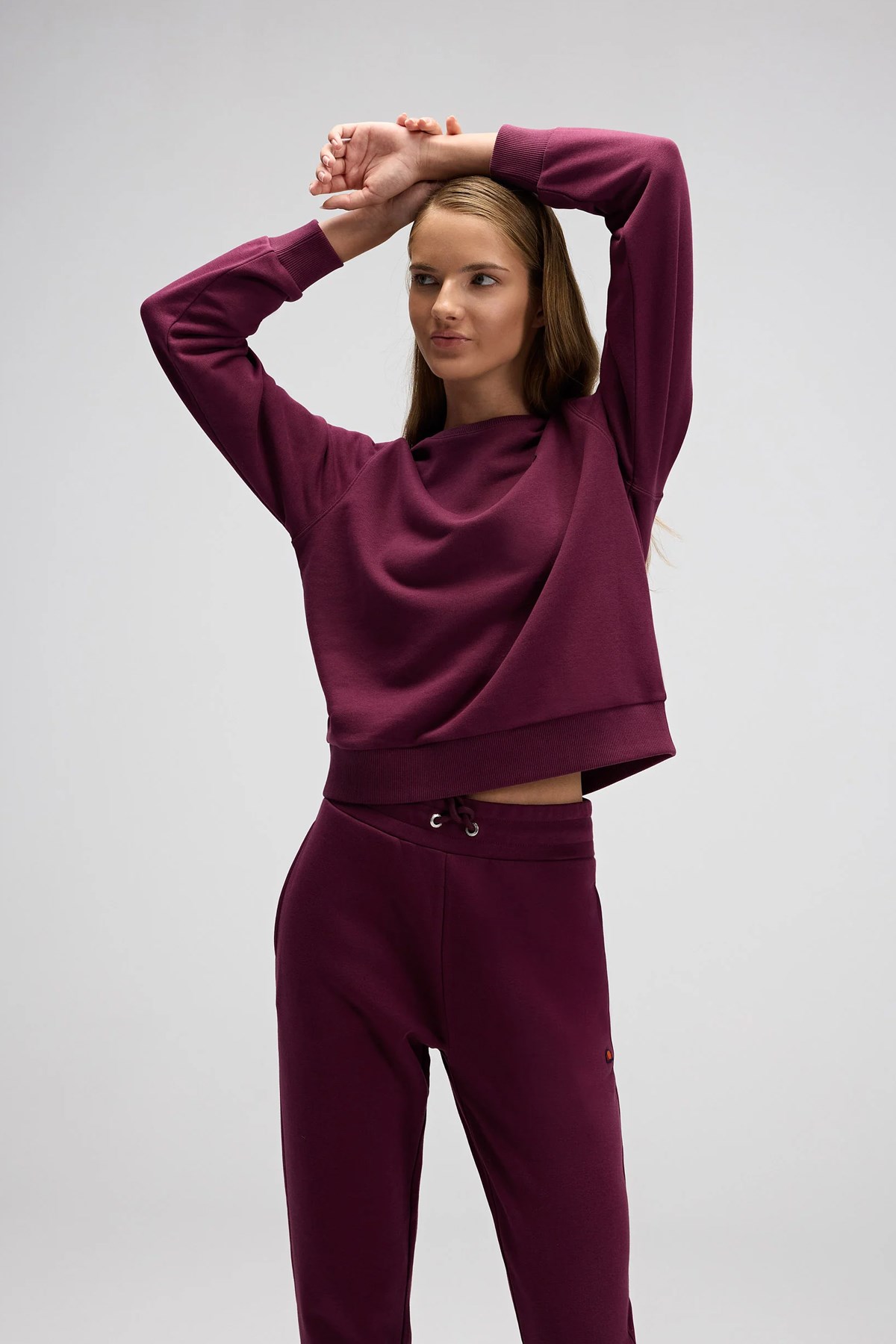 Ellesse Kadın Sweatshirt EF553-BRD Bordo