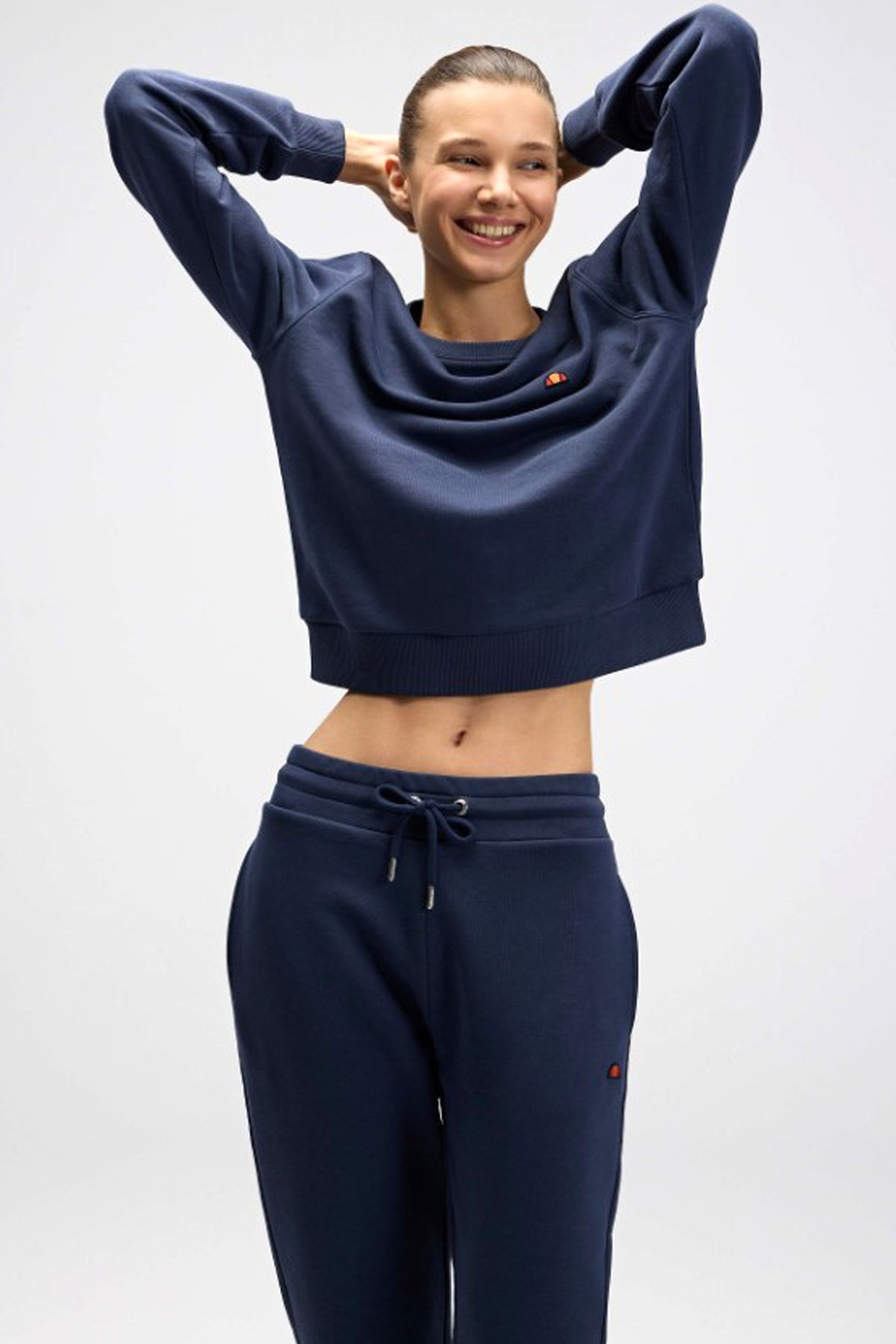 Ellesse Kadın Sweatshirt EF553-NV Lacivert