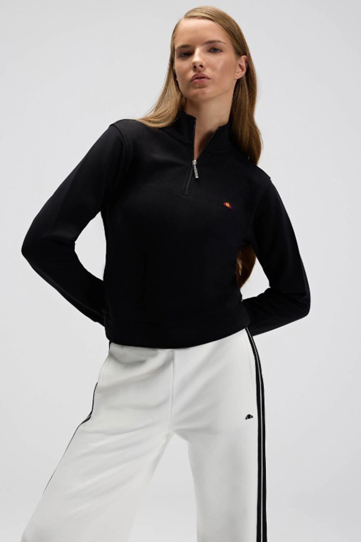Ellesse Kadın Sweatshirt EF557-BK Siyah