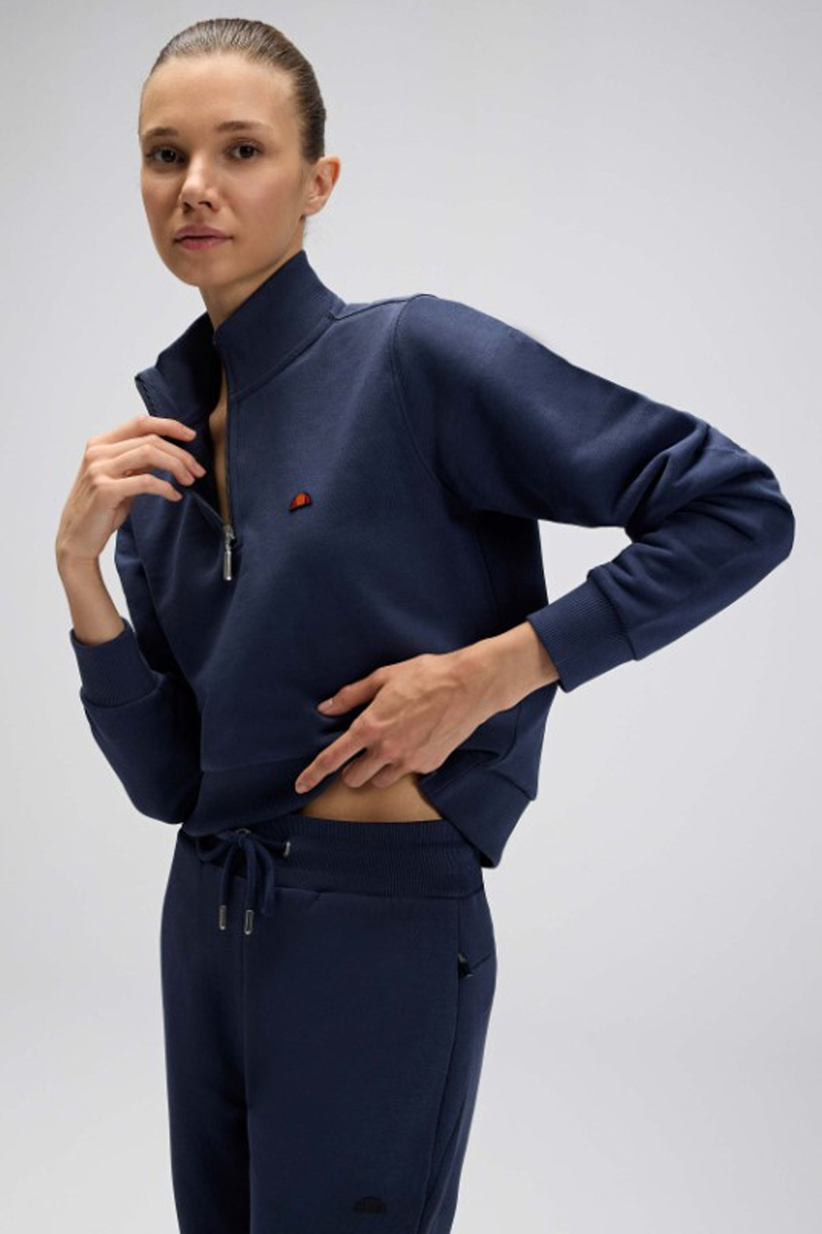 Ellesse Kadın Sweatshirt EF557-NV Lacivert