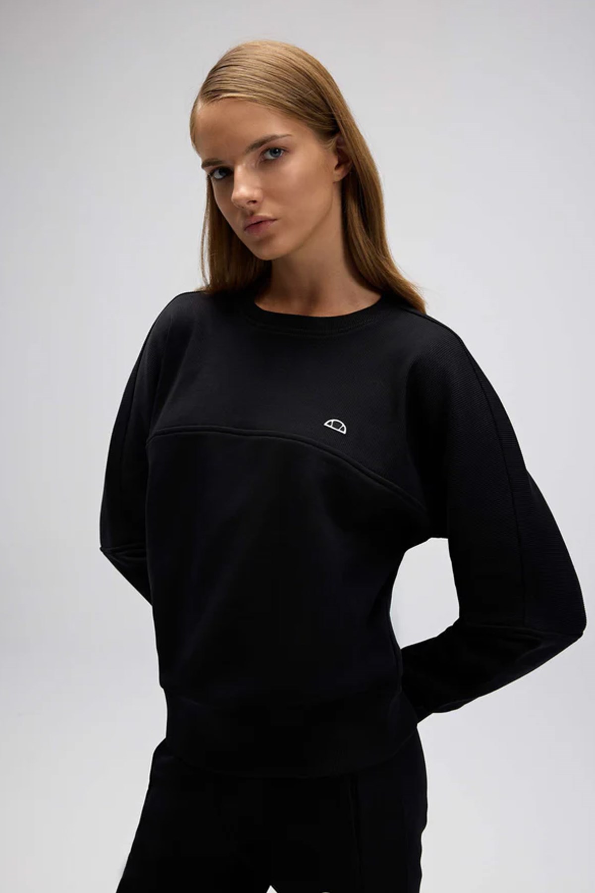Ellesse Kadın Sweatshirt EF567-BK Siyah