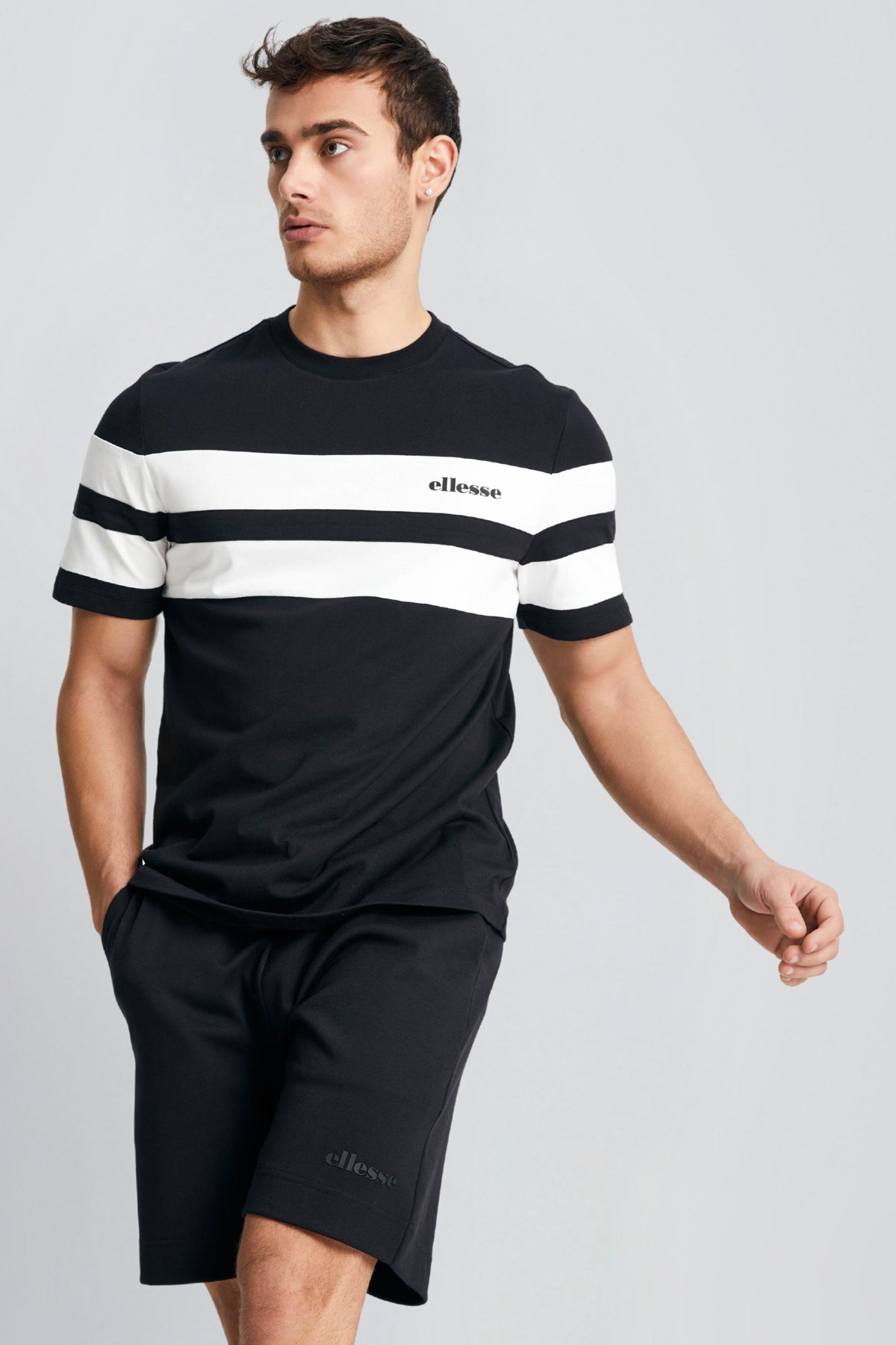 Ellesse Erkek Tişört Em125-Bk Siyah