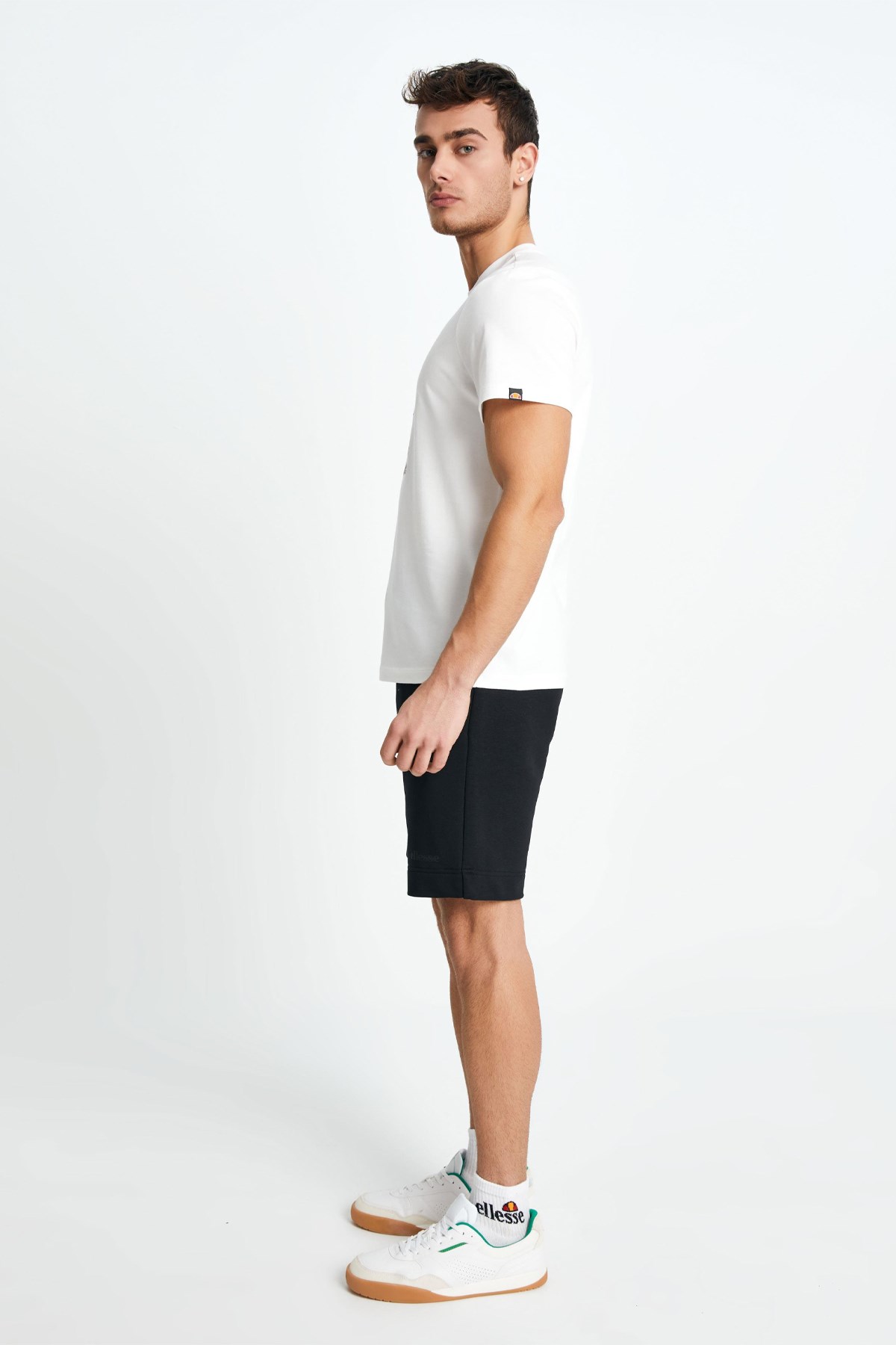 Ellesse Erkek Tişört EM129-WT Beyaz
