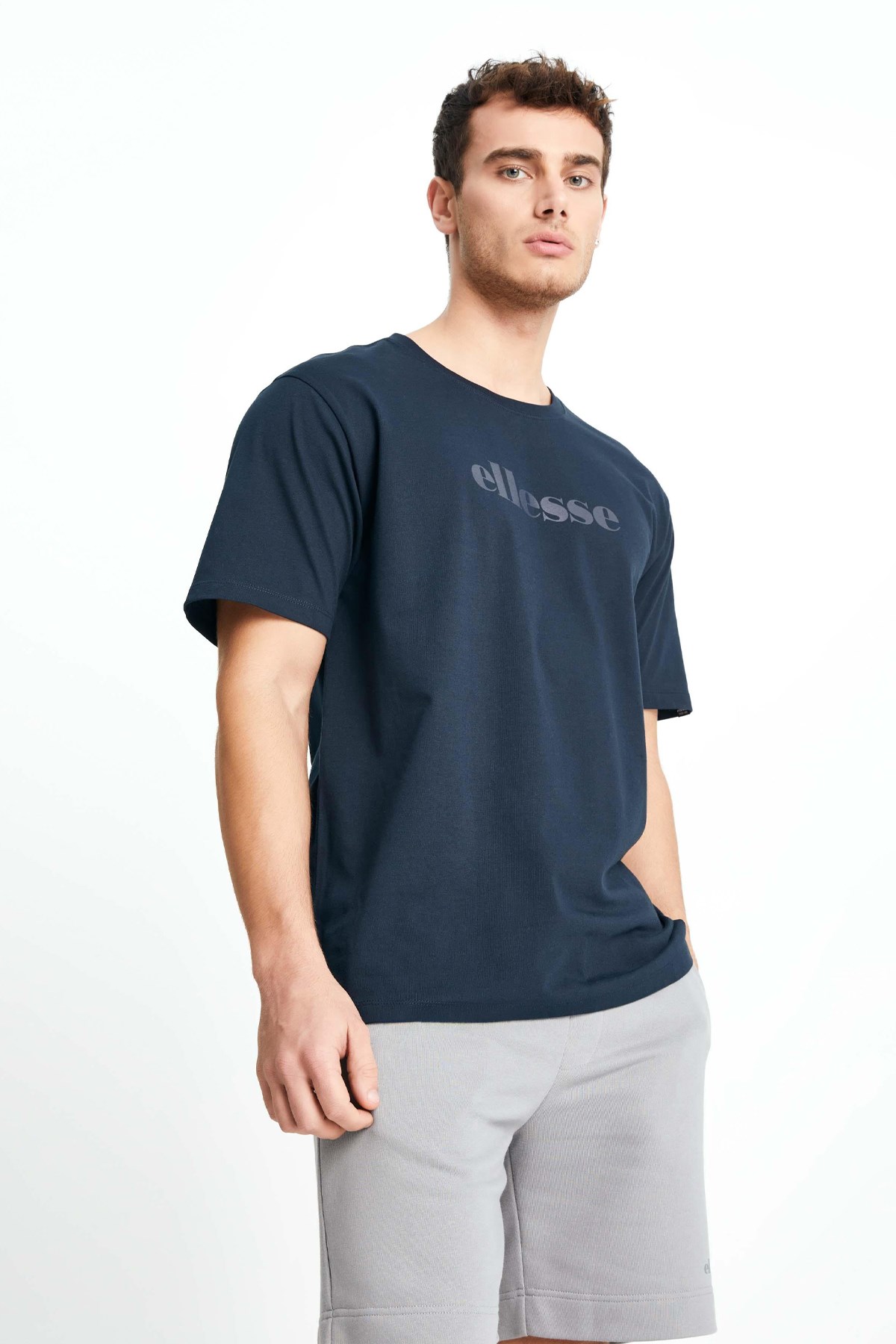 Ellesse Erkek Tişört EM134-NV Lacivert