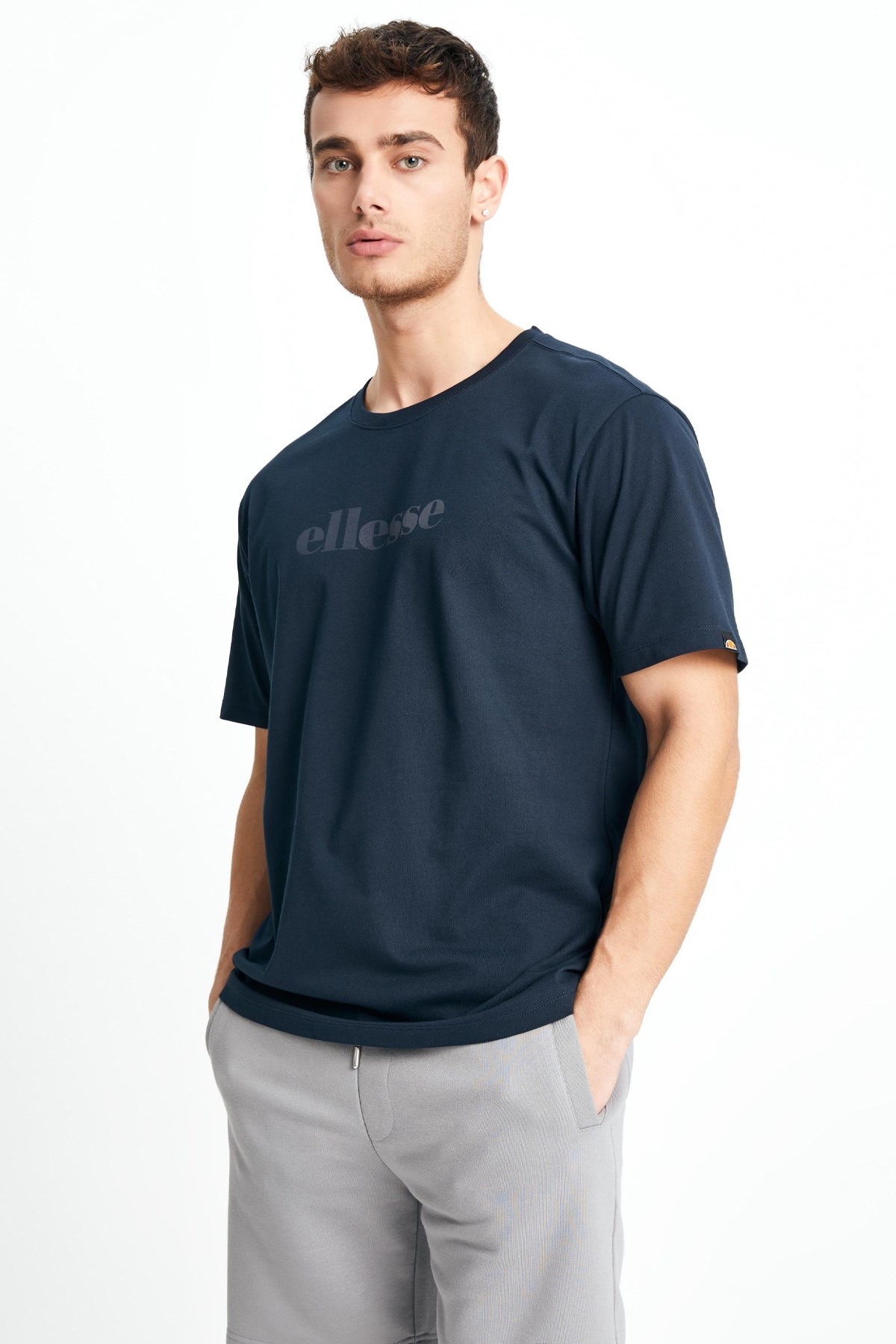 Ellesse Erkek Tişört EM134-NV Lacivert