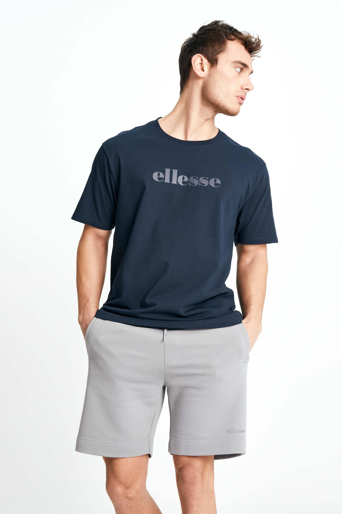Ellesse Erkek Tişört EM134-NV Lacivert