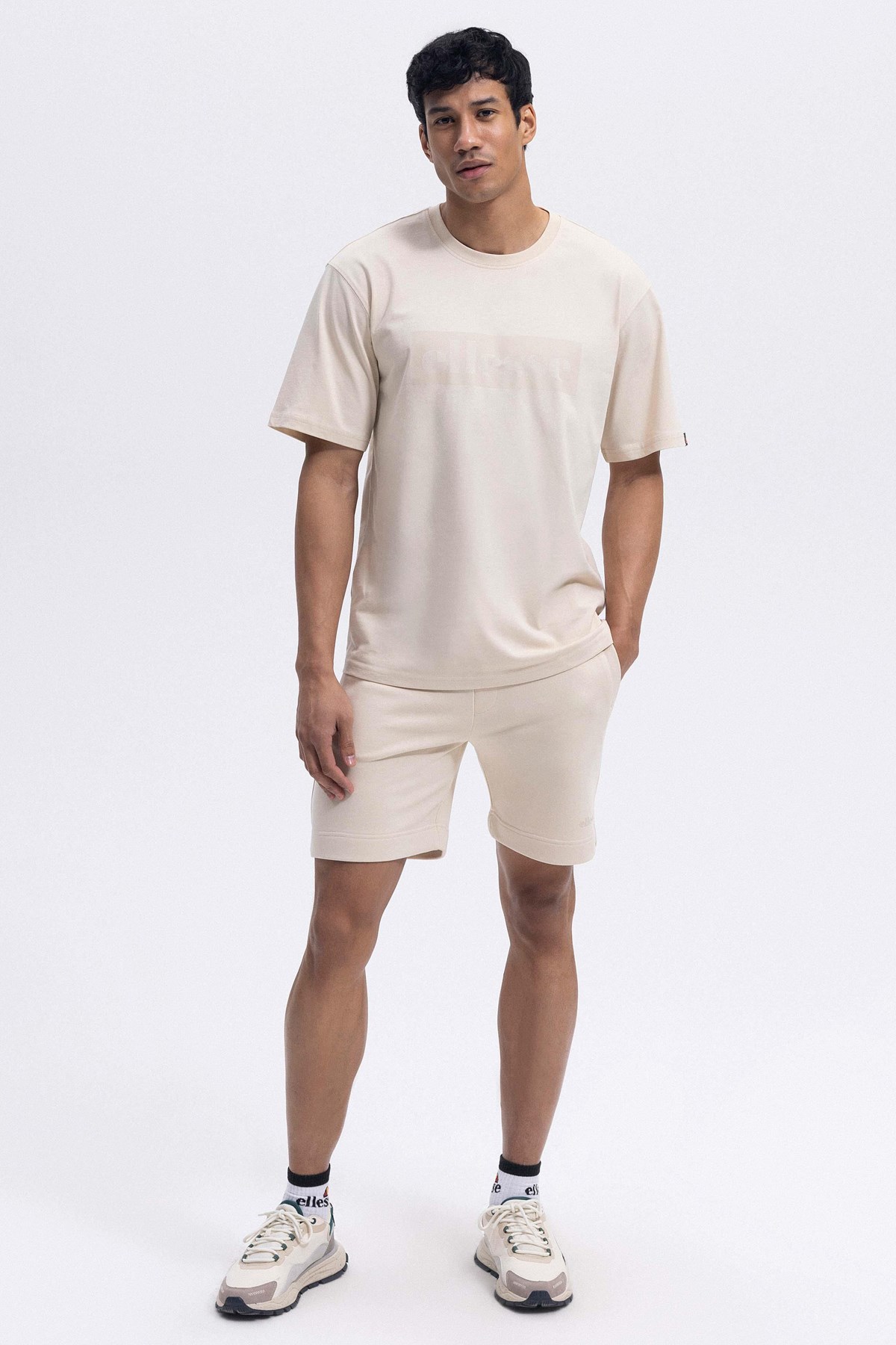 Ellesse Erkek Şort Em135-1-Ecr Ekru