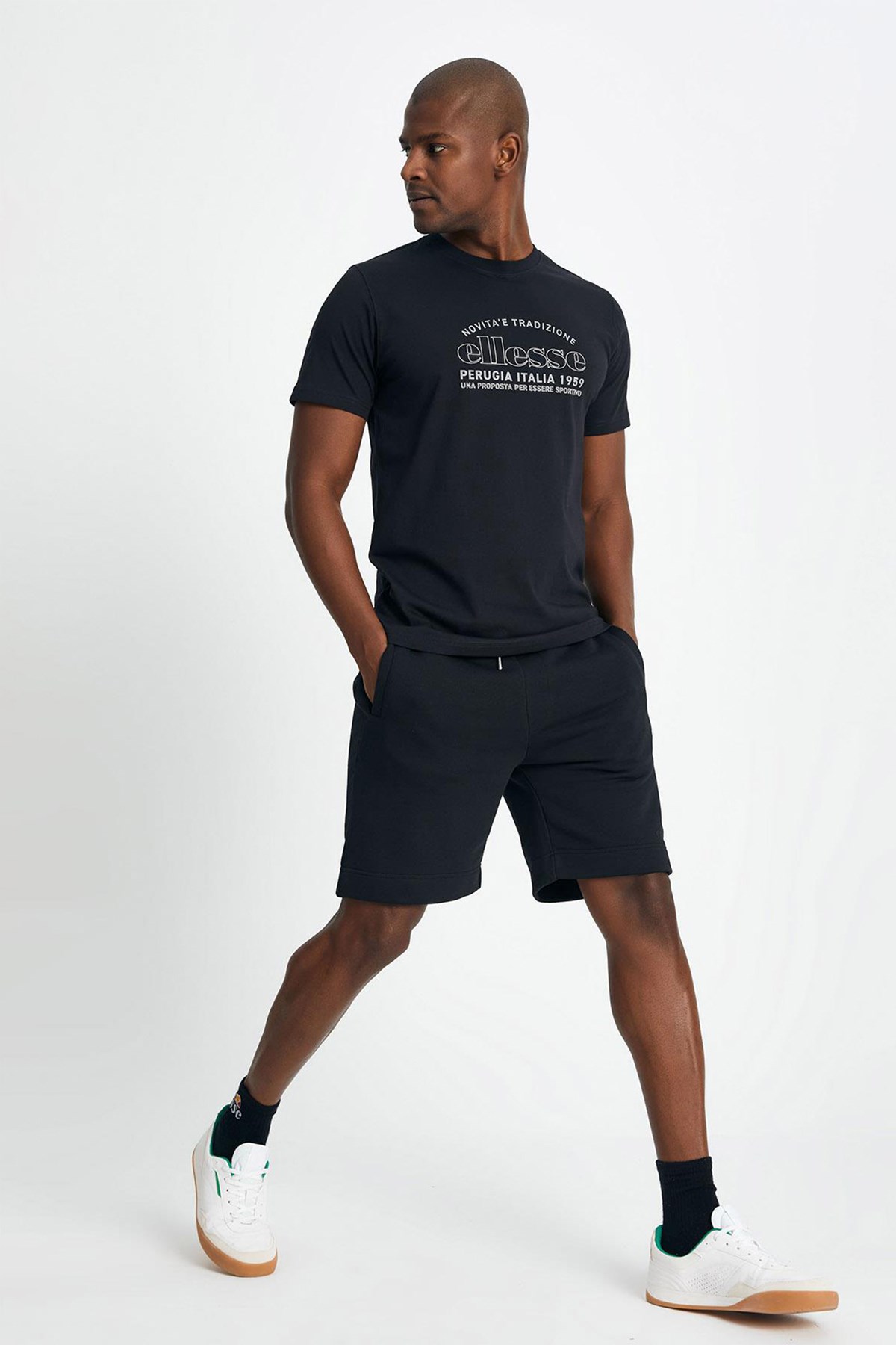 Ellesse Erkek Şort EM135-BK Siyah