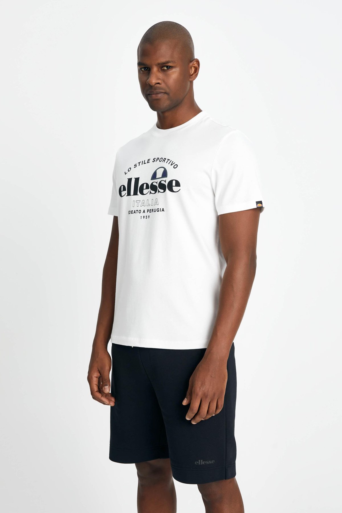 Ellesse Erkek Tişört EM141-OF Beyaz