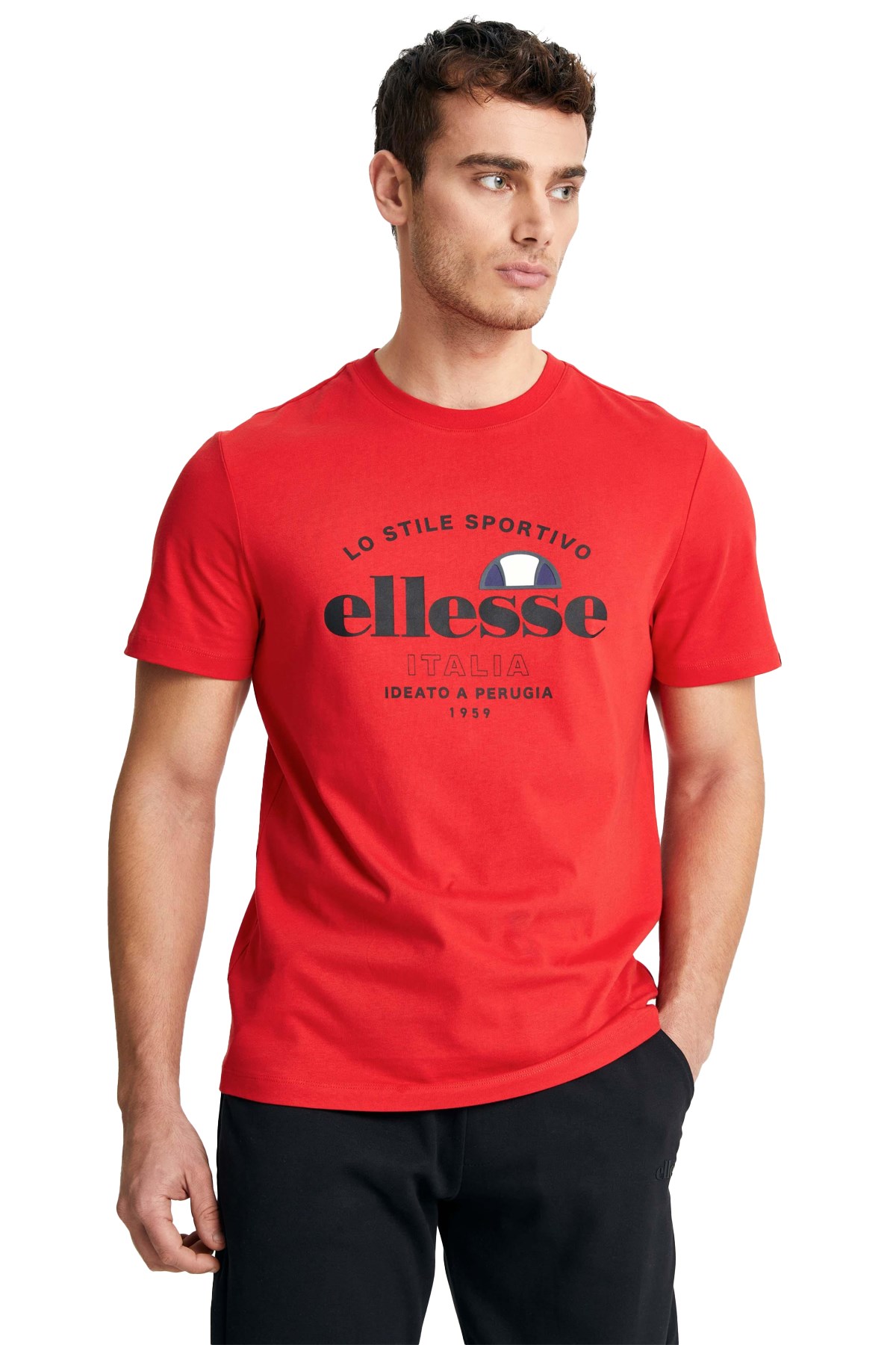 Ellesse Erkek Tişört EM141-RD Kırmızı
