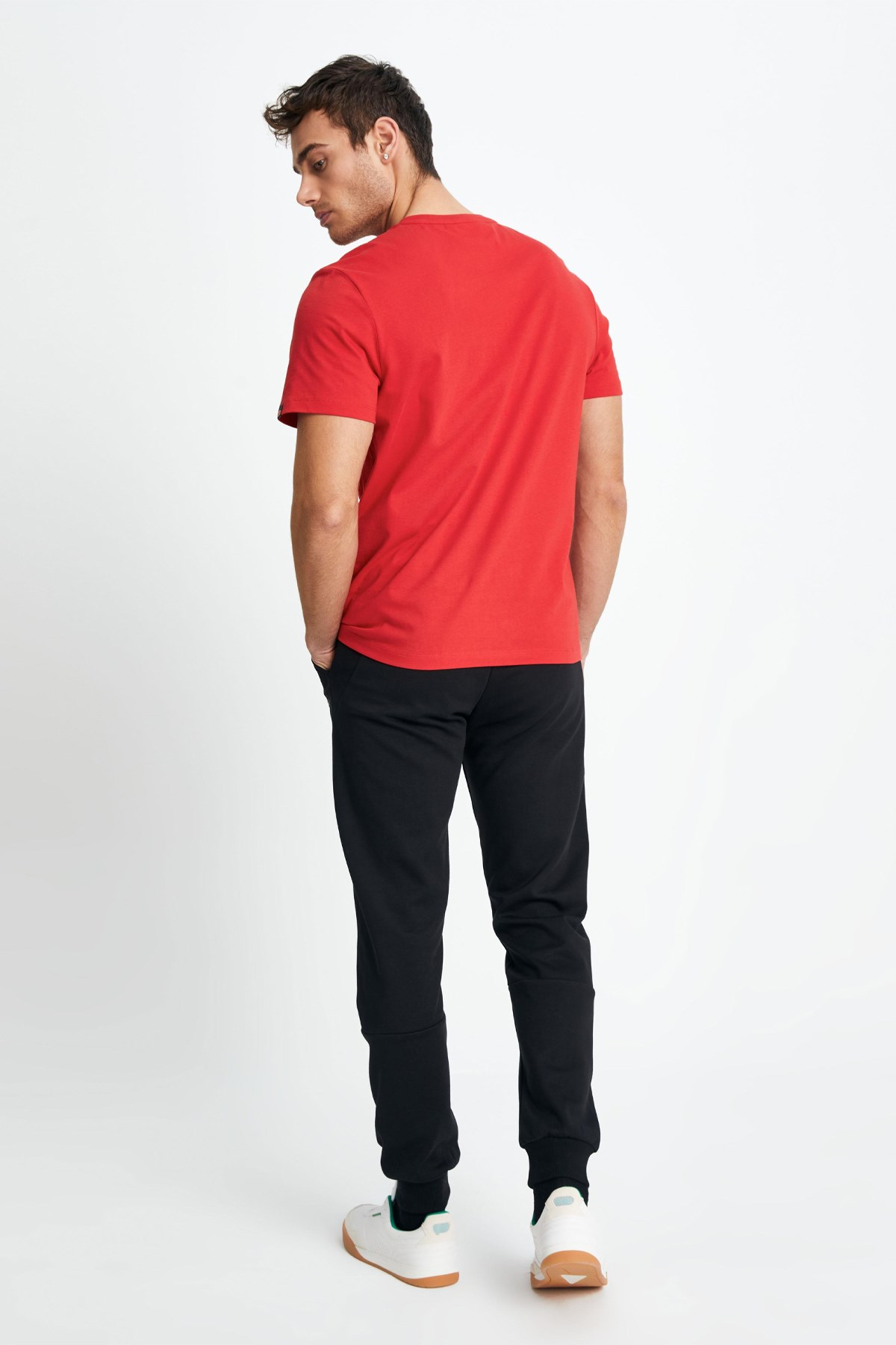 Ellesse Erkek Tişört EM141-RD Kırmızı