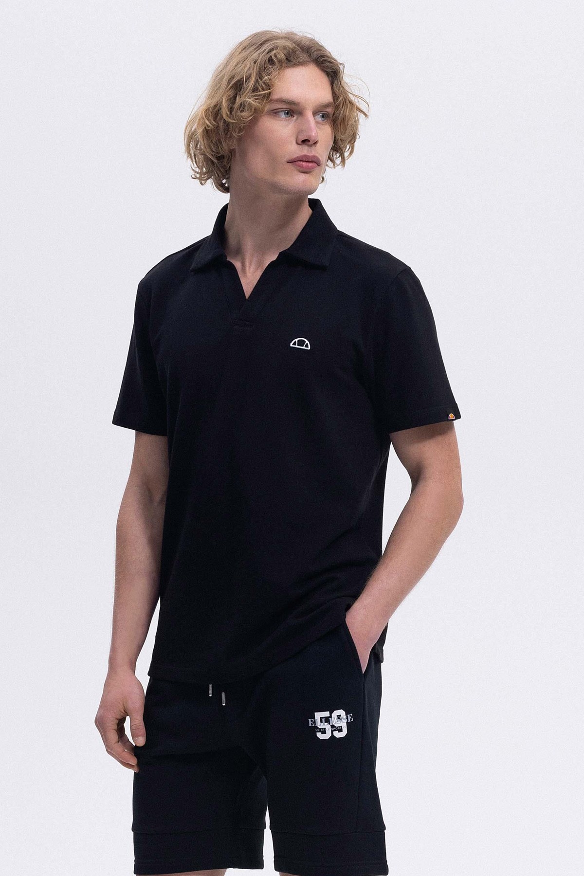 Ellesse Erkek Polo Tişört Em146-1-Bk Siyah