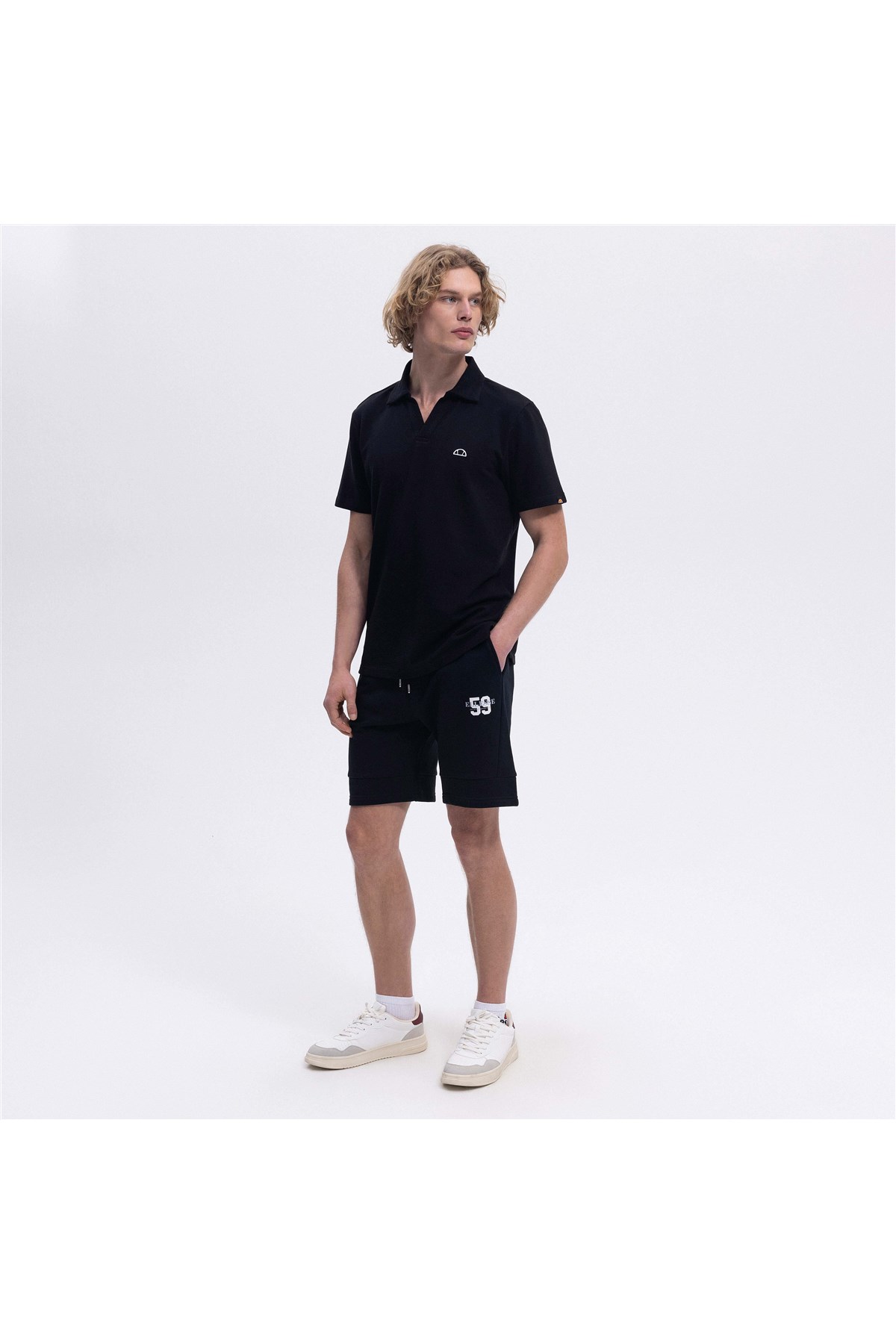 Ellesse Erkek Polo Tişört Em146-1-Bk Siyah