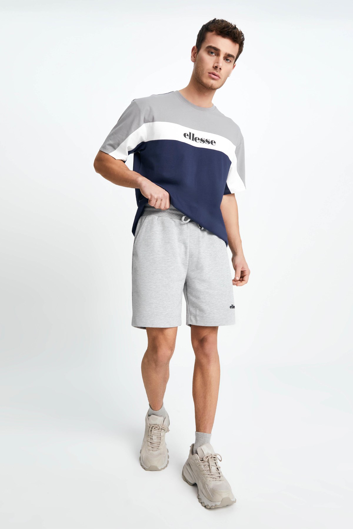 Ellesse Erkek Şort EM153-GR Gri