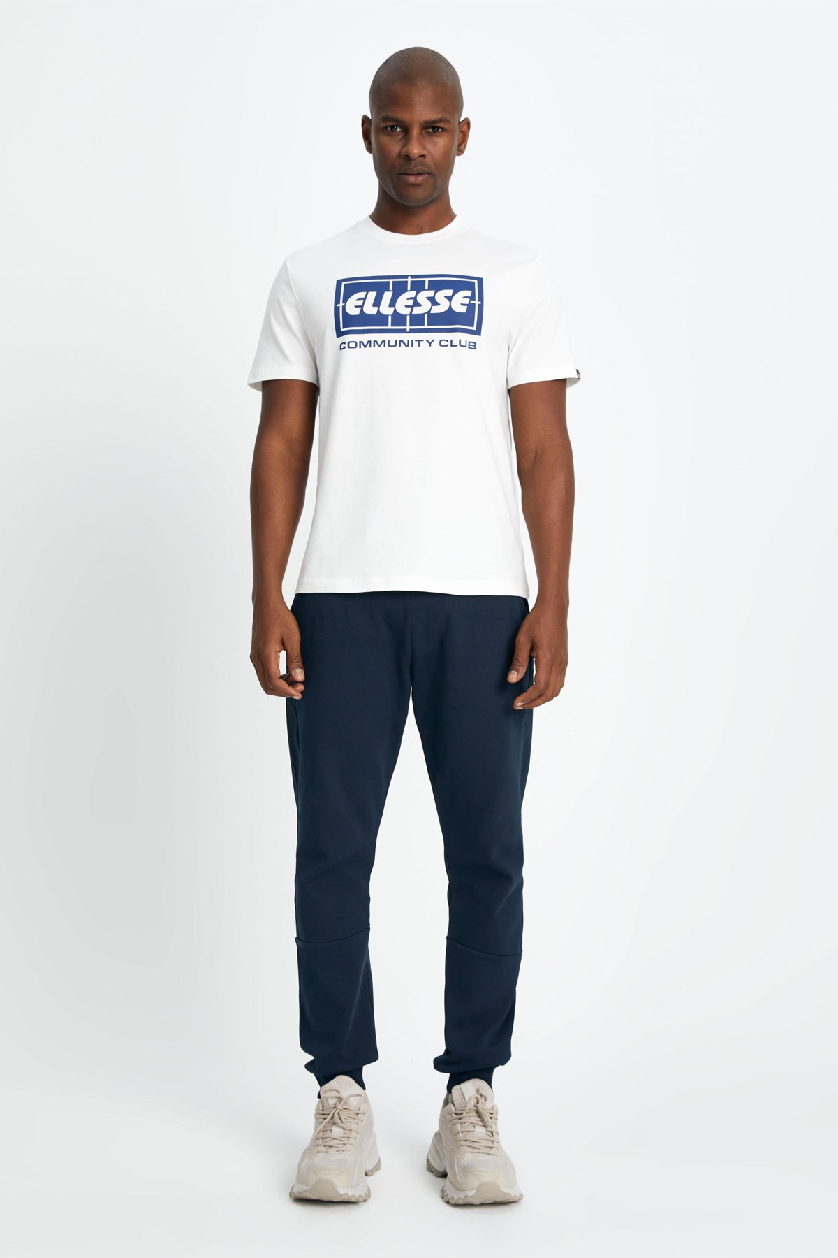 Ellesse Erkek Tişört EM160-OF Beyaz