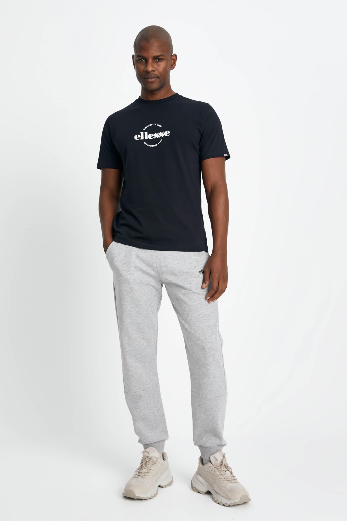 Ellesse Erkek Tişört EM165-BK Siyah